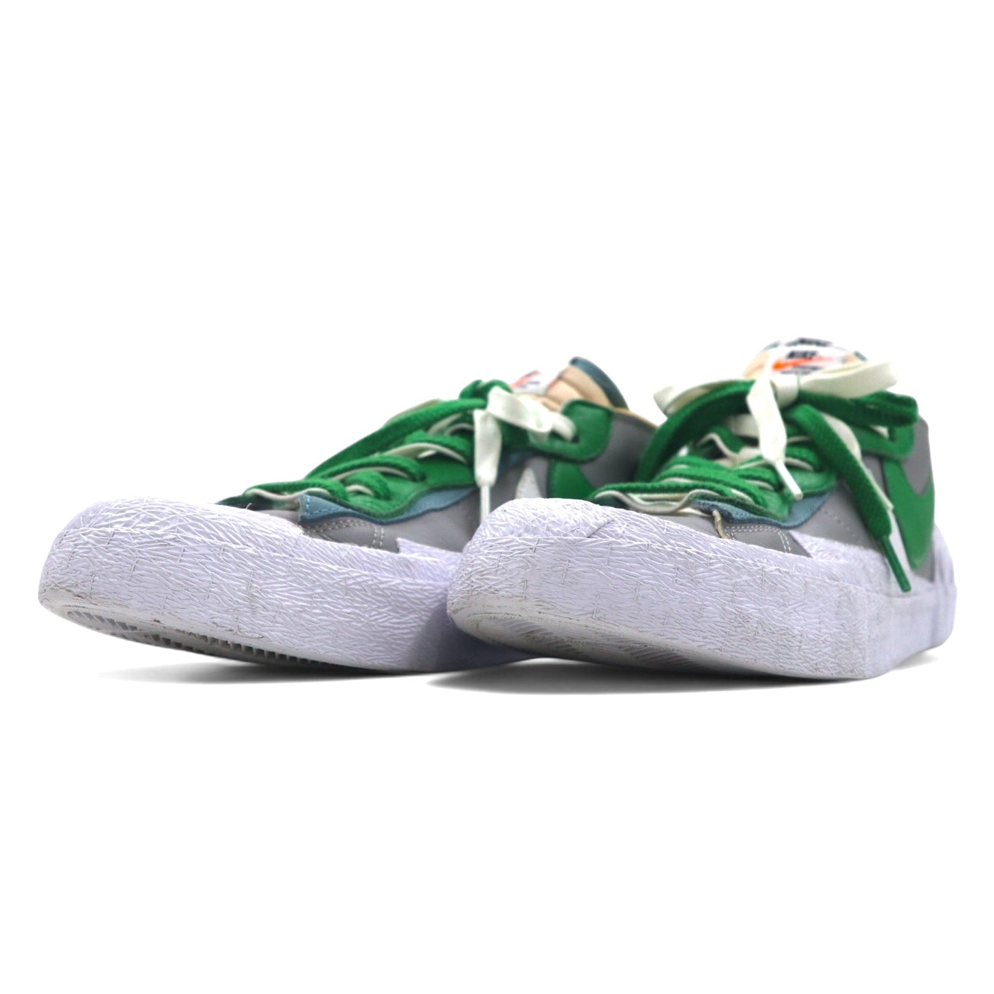 NIKE × sacai ブレザーロー Blazer Low スニーカー 29cm グレー グリーン Classic Green DD1877-001