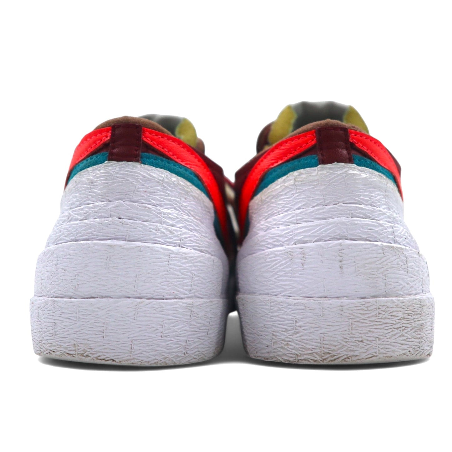 NIKE × KAWS × sacai ブレザーロー Blazer Low スニーカー 26.5cm レッド Team Red レザー DM7901-600