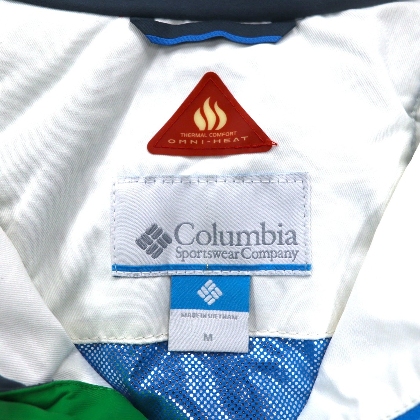 Columbia オムニヒート OMNI-HEAT マウンテンパーカー M グリーン オムニテック OMNI-TECH 防水 CUBIST 2.0 JACKET SM4010-010 未使用品