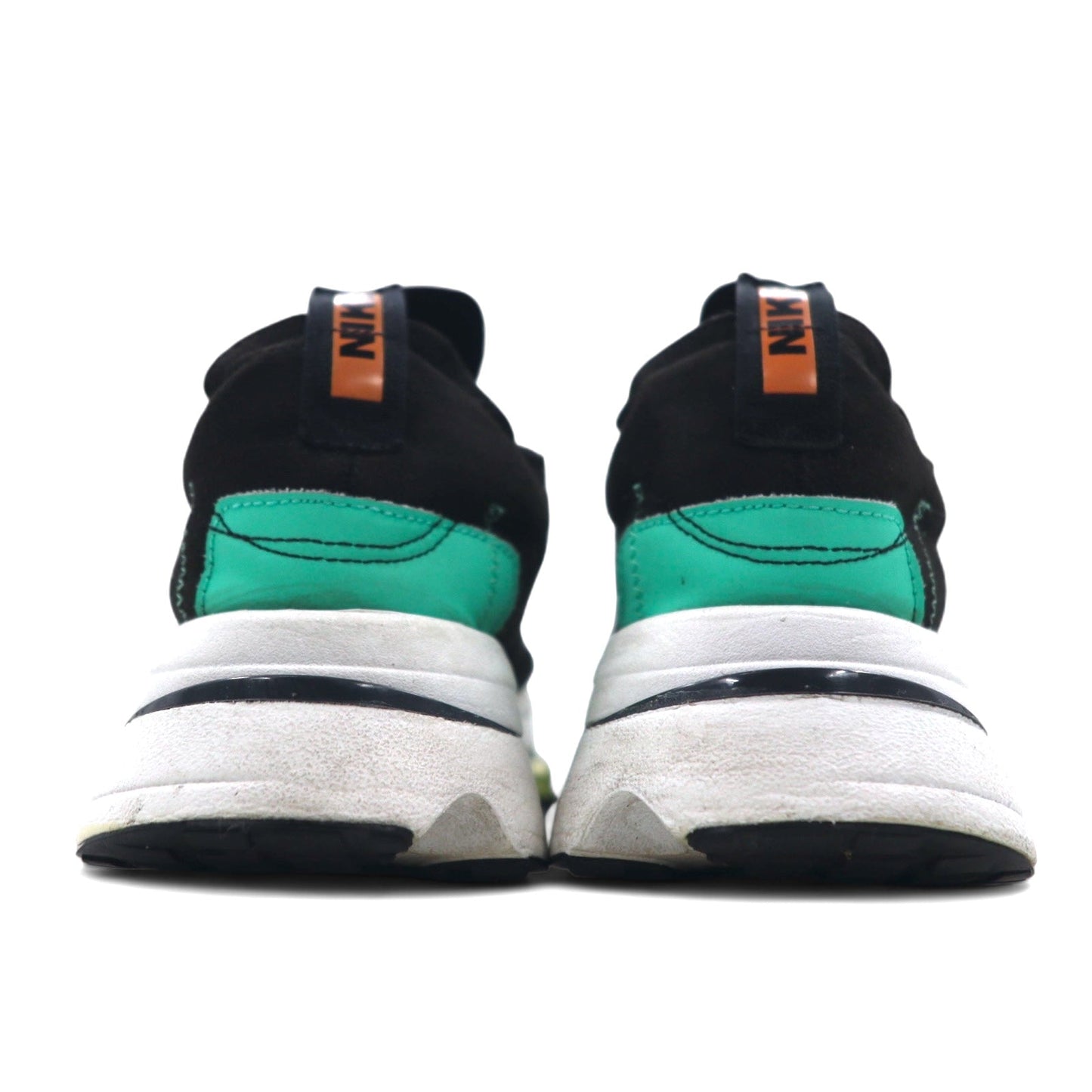 NIKE エアズーム AIR ZOOM スニーカー 28cm ブラック TYPE BLACK MENTA スエード N.354 CJ2033-010