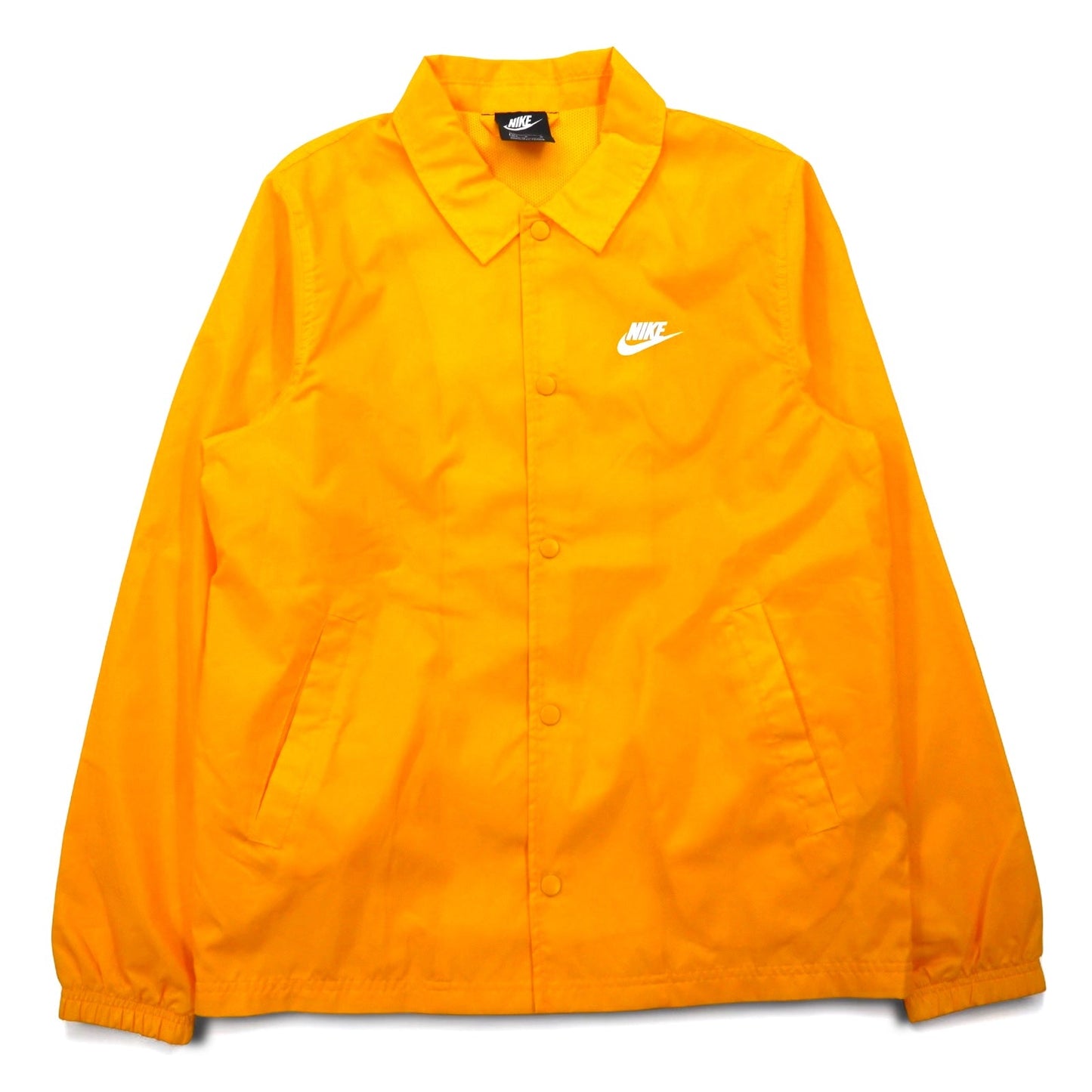 NIKE コーチジャケット M イエロー スウォッシュ JUST DO IT バックプリント JDI WOVEN JACKET CJ4798-739