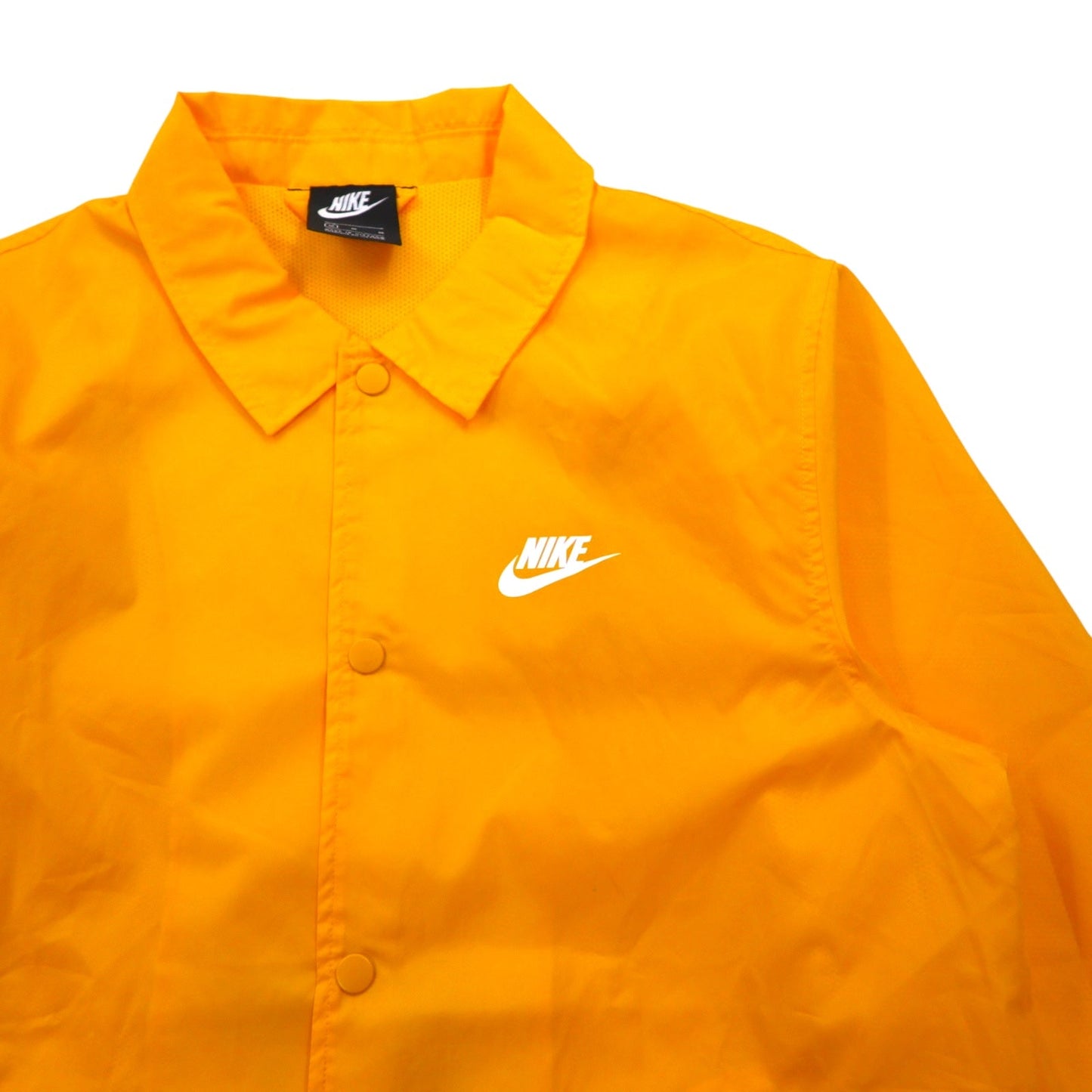 NIKE コーチジャケット M イエロー スウォッシュ JUST DO IT バックプリント JDI WOVEN JACKET CJ4798-739