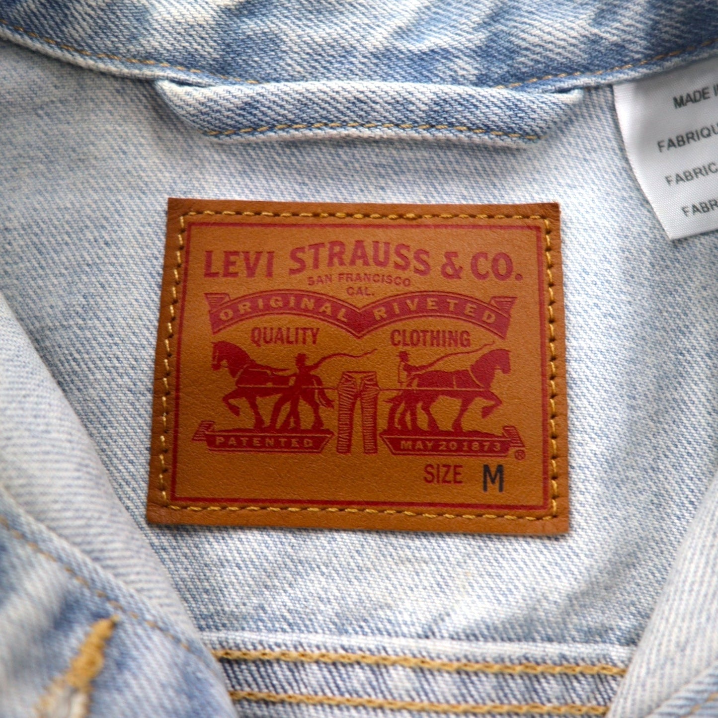 Levi's 3rdタイプ デニムジャケット Gジャン M ブルー アイスウォッシュ ヴィンテージ加工 29945-0002