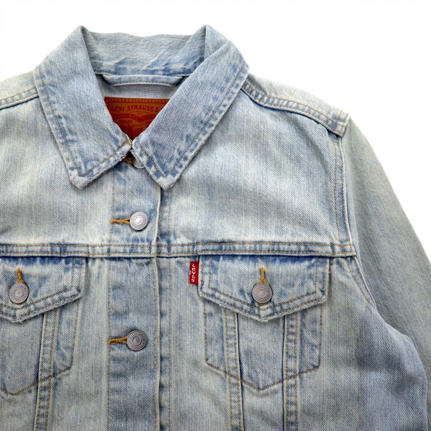 Levi's 3rdタイプ デニムジャケット Gジャン M ブルー アイスウォッシュ ヴィンテージ加工 29945-0002