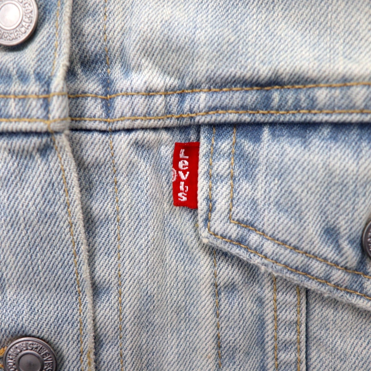 Levi's 3rdタイプ デニムジャケット Gジャン M ブルー アイスウォッシュ ヴィンテージ加工 29945-0002