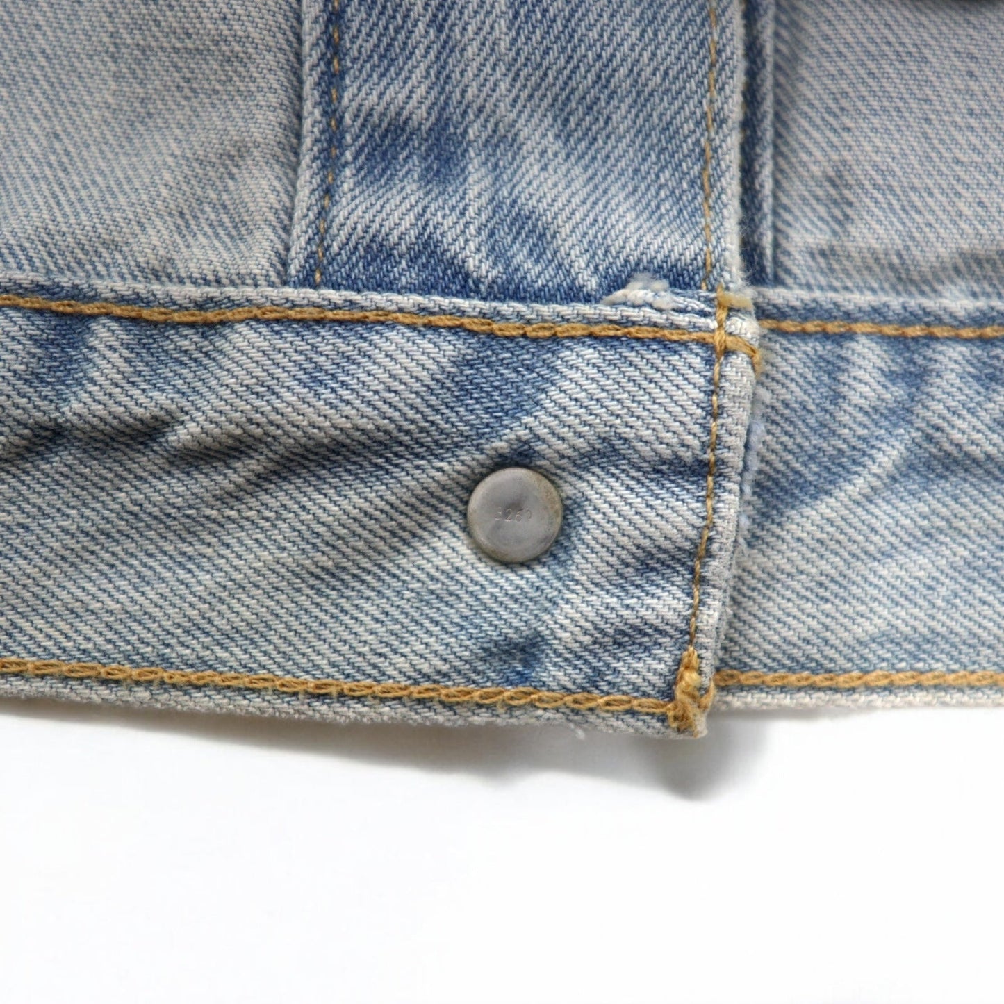Levi's 3rdタイプ デニムジャケット Gジャン M ブルー アイスウォッシュ ヴィンテージ加工 29945-0002