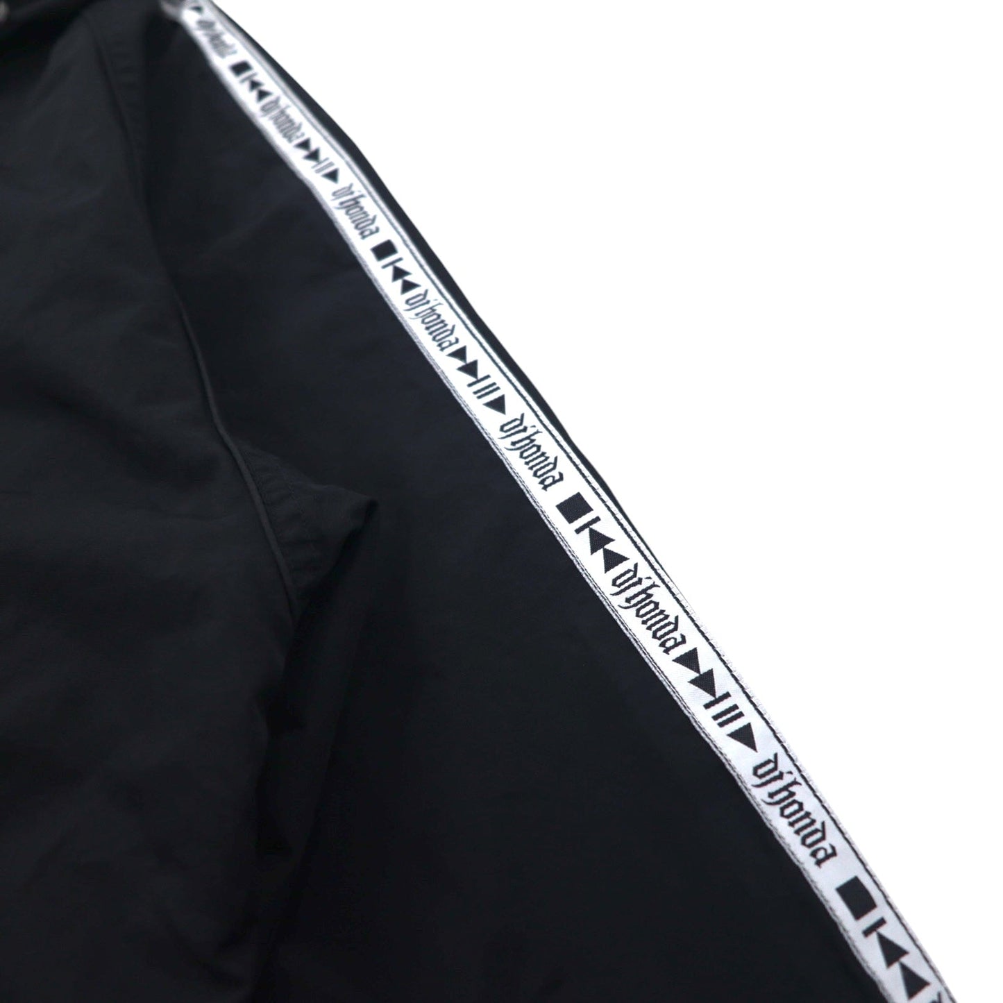 DJ honda 90年代 テックジャケット ナイロンパーカー M ブラック テープロゴ TECH JACKET