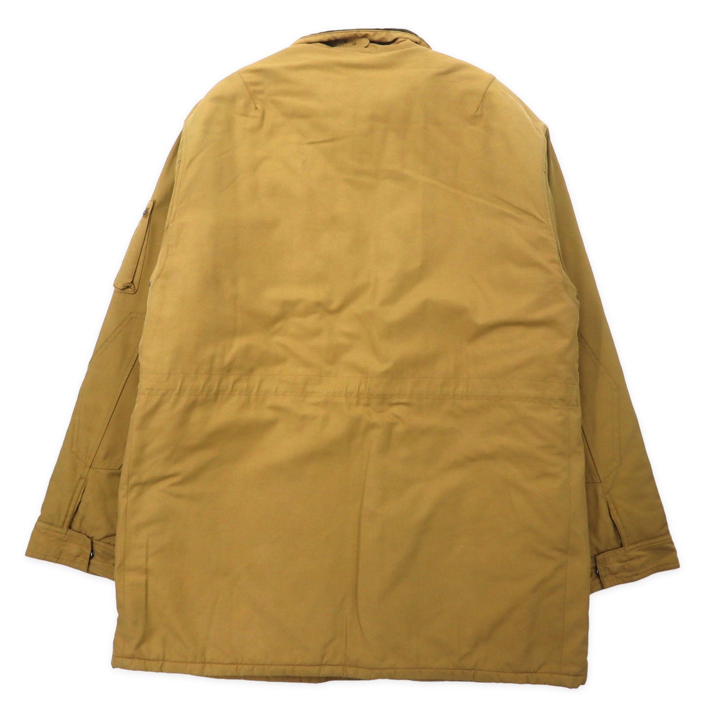 Polo by Ralph Lauren フィールドジャケット 3L ベージュ コットン ナイロン キルティングライナー ドローコード