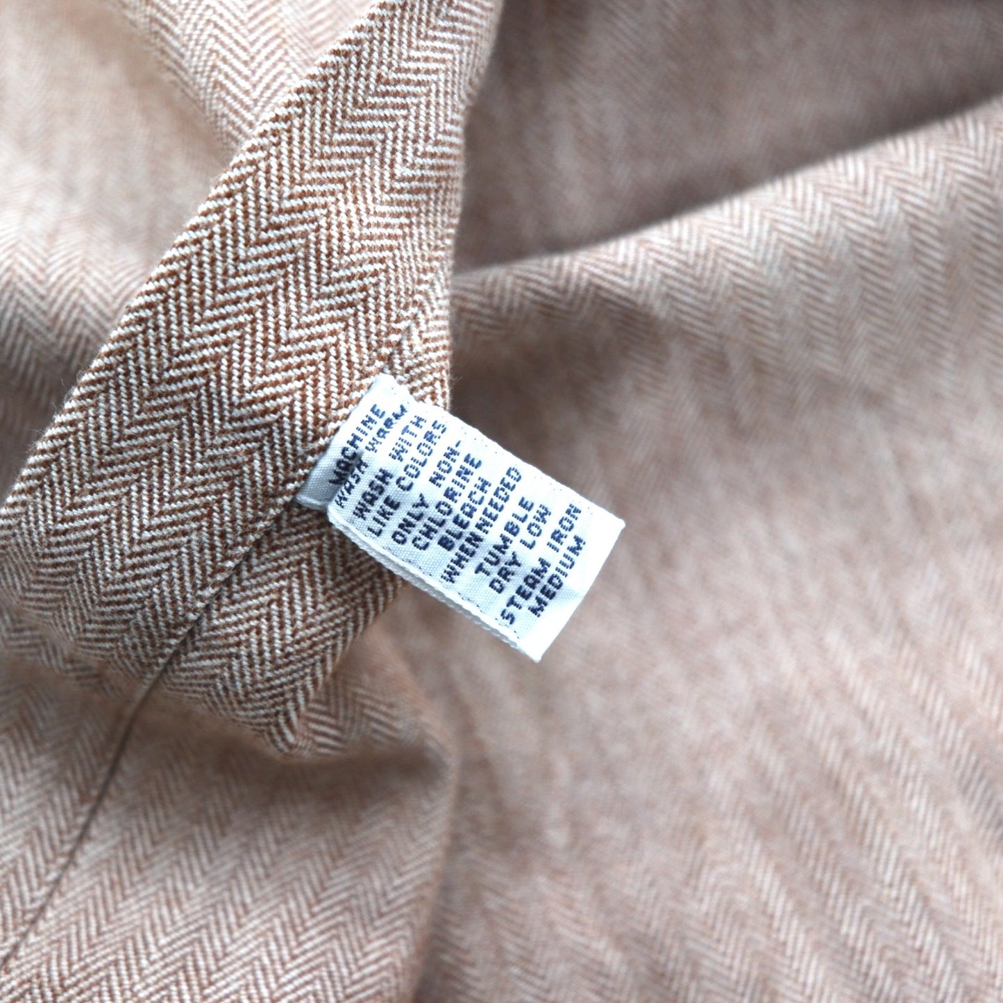 Ralph Lauren 90年代 ビッグサイズ BLAKE ボタンダウンシャツ XL ピンク ヘリンボーン ストライプ スモールポニー刺繍