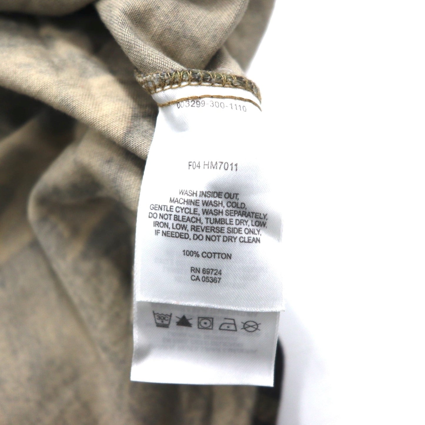 Columbia リアルツリーカモ ボタンダウンシャツ XL カーキ コットン MOSSY OAK ビッグサイズ