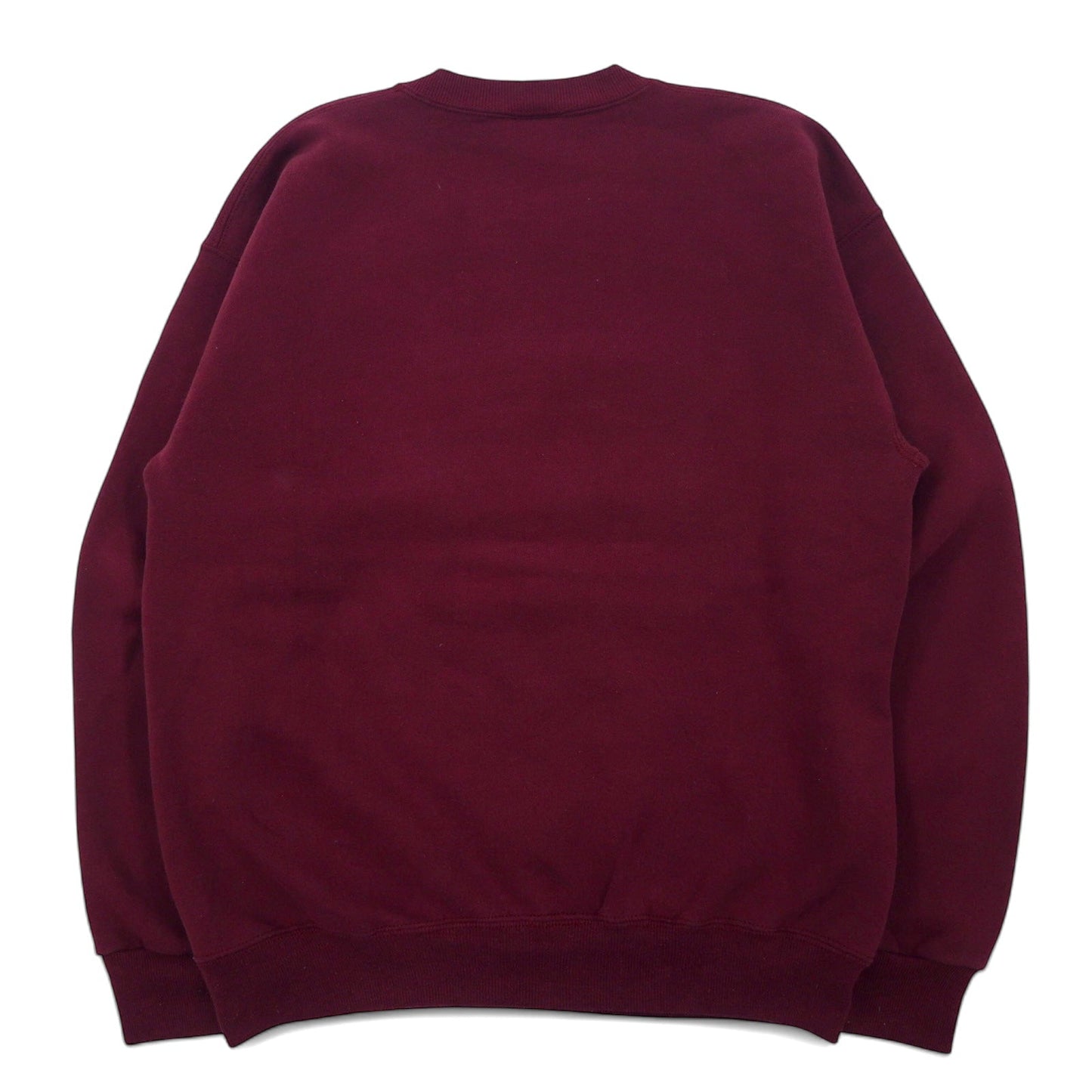 JAN SPORT USA製 90年代 カレッジ プリント スウェット L ボルドー コットン HESSTON COLLEGE