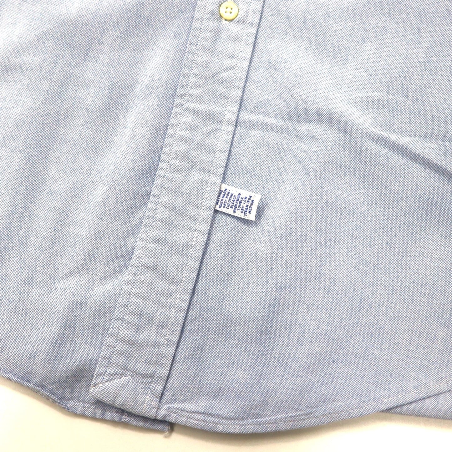Ralph Lauren オックスフォード ボタンダウンシャツ 15 1/2-32 ブルー コットン スモールポニー刺繍 YARMOUTH