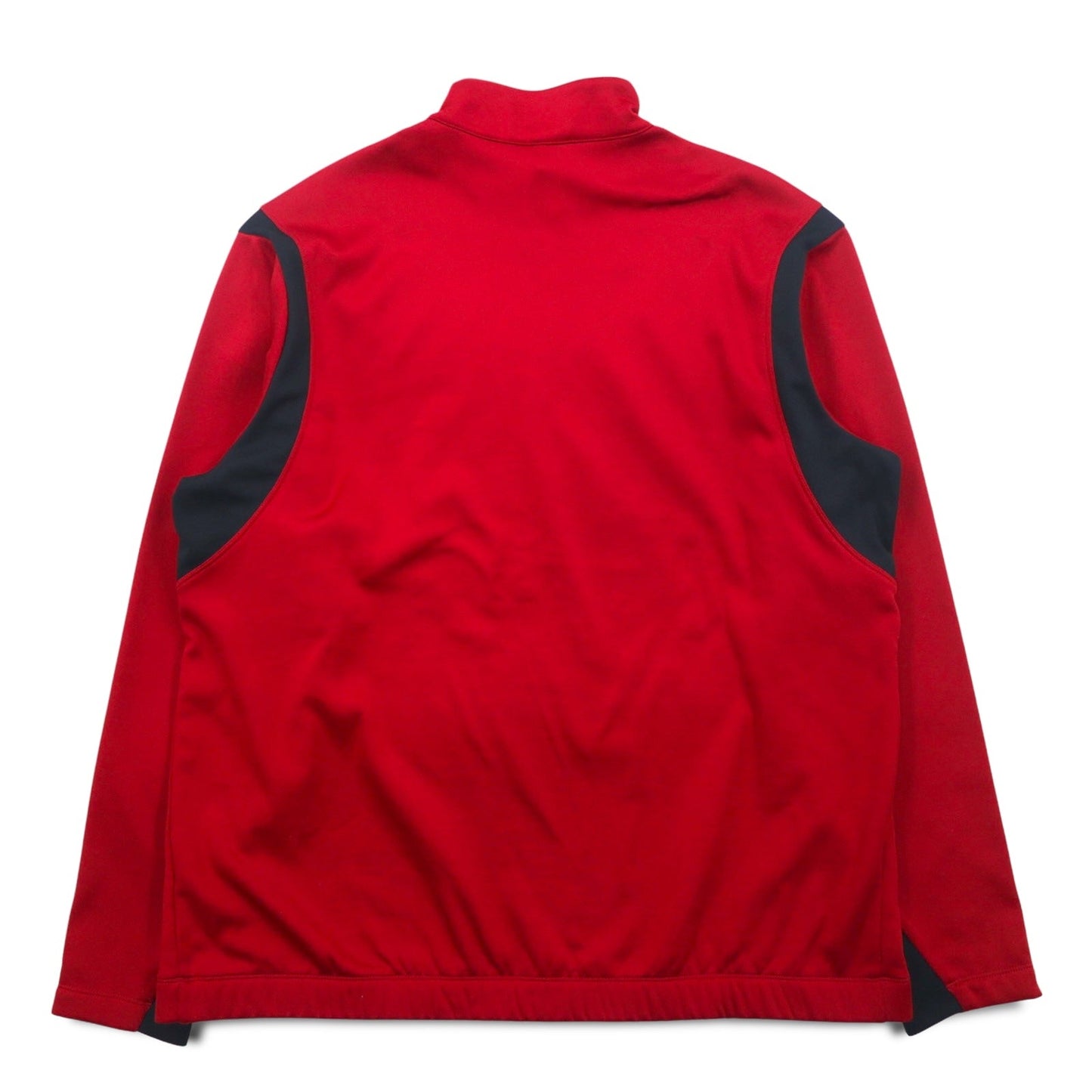 NIKE GOLF ハーフジップ トラックジャケット ジャージ L レッド 1/4 Zip Therma-Fit Pullover Fleece Jacket 381259-651
