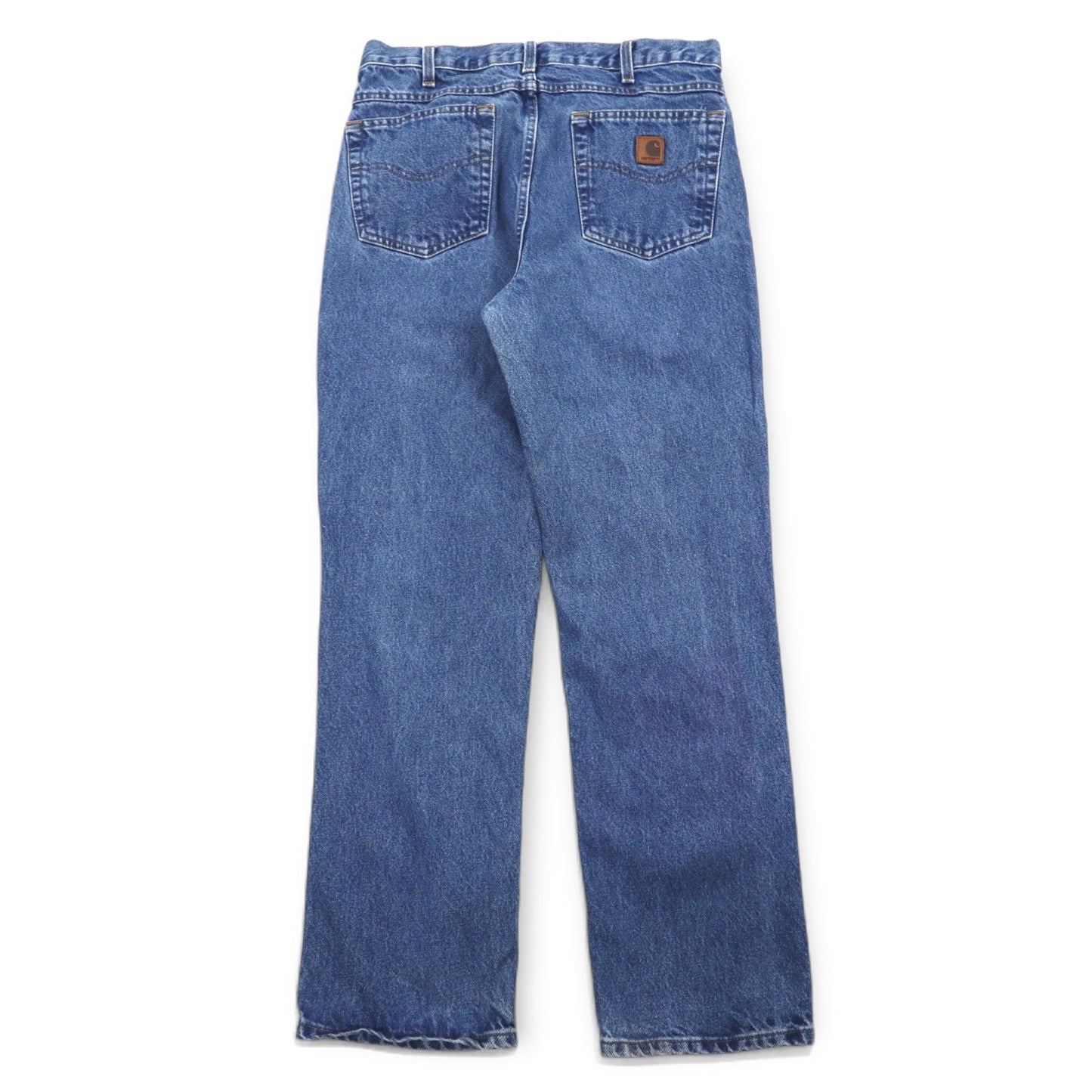 carhartt デニムパンツ Traditional Fit L インディゴ ブルー コットン B180 DST メキシコ製