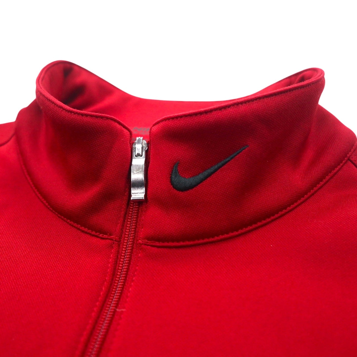 NIKE GOLF ハーフジップ トラックジャケット ジャージ L レッド 1/4 Zip Therma-Fit Pullover Fleece Jacket 381259-651