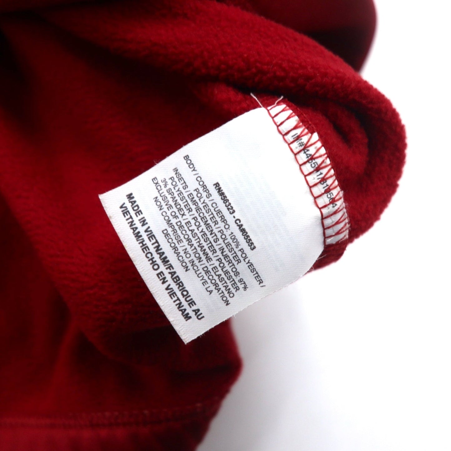 NIKE GOLF ハーフジップ トラックジャケット ジャージ L レッド 1/4 Zip Therma-Fit Pullover Fleece Jacket 381259-651