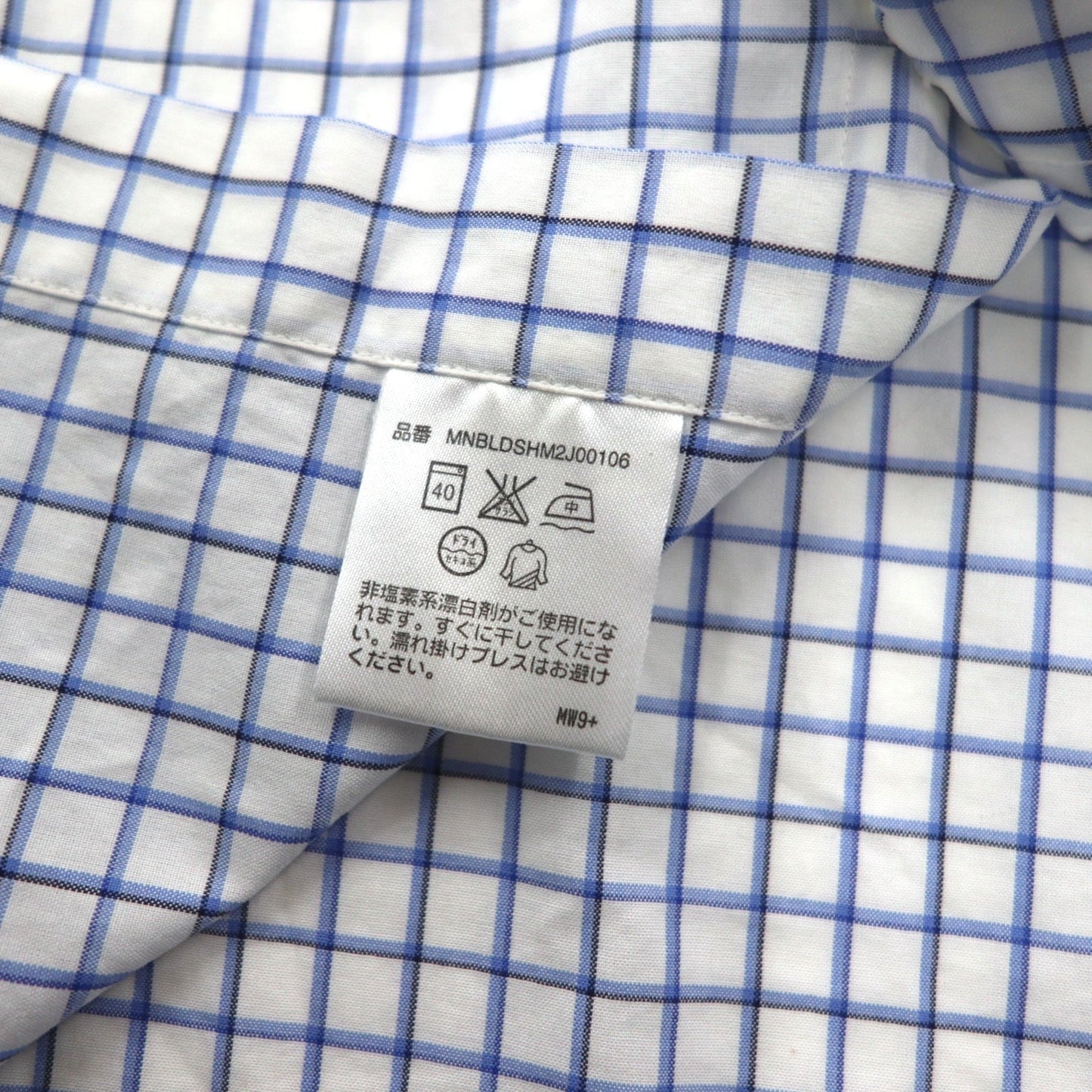 Polo by Ralph Lauren 90年代 REGENT ドレスシャツ L ホワイト ブルー チェック CLASSIC FIT