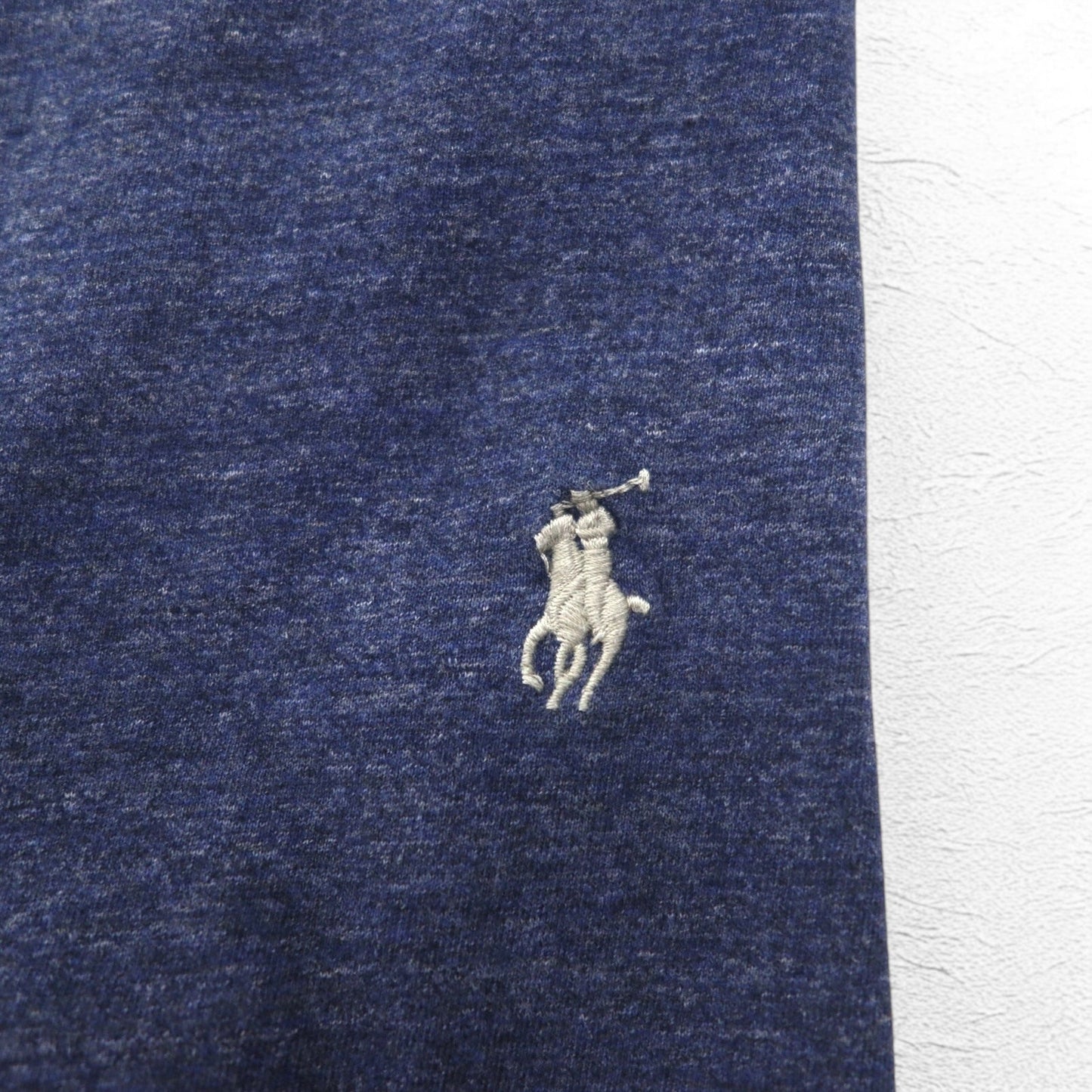 POLO RALPH LAUREN ロングスリーブ Tシャツ ロンT L ネイビー コットン スモールポニー刺繍
