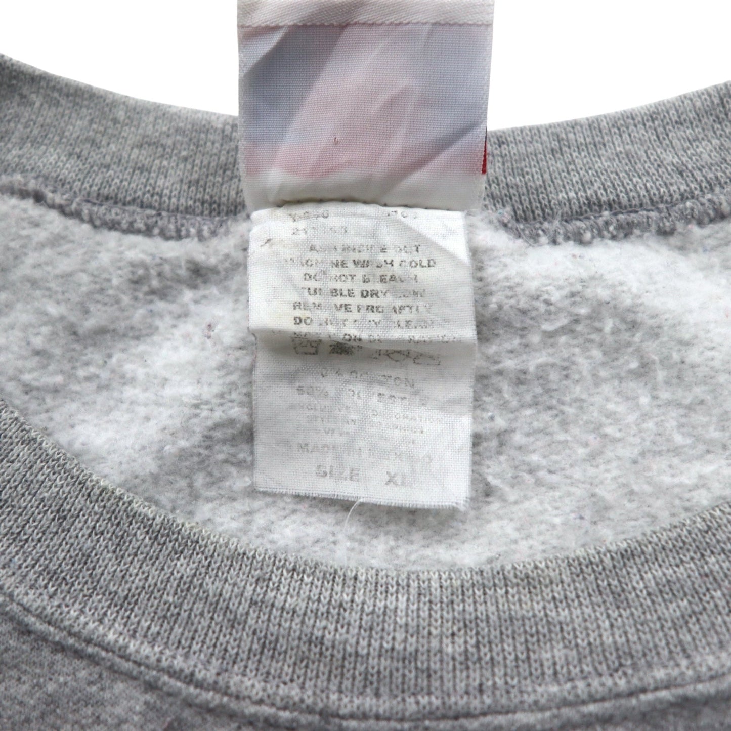 NFL 90年代 クルーネック スウェット XL グレー プリント PITTSBURGH STEELERS メキシコ製