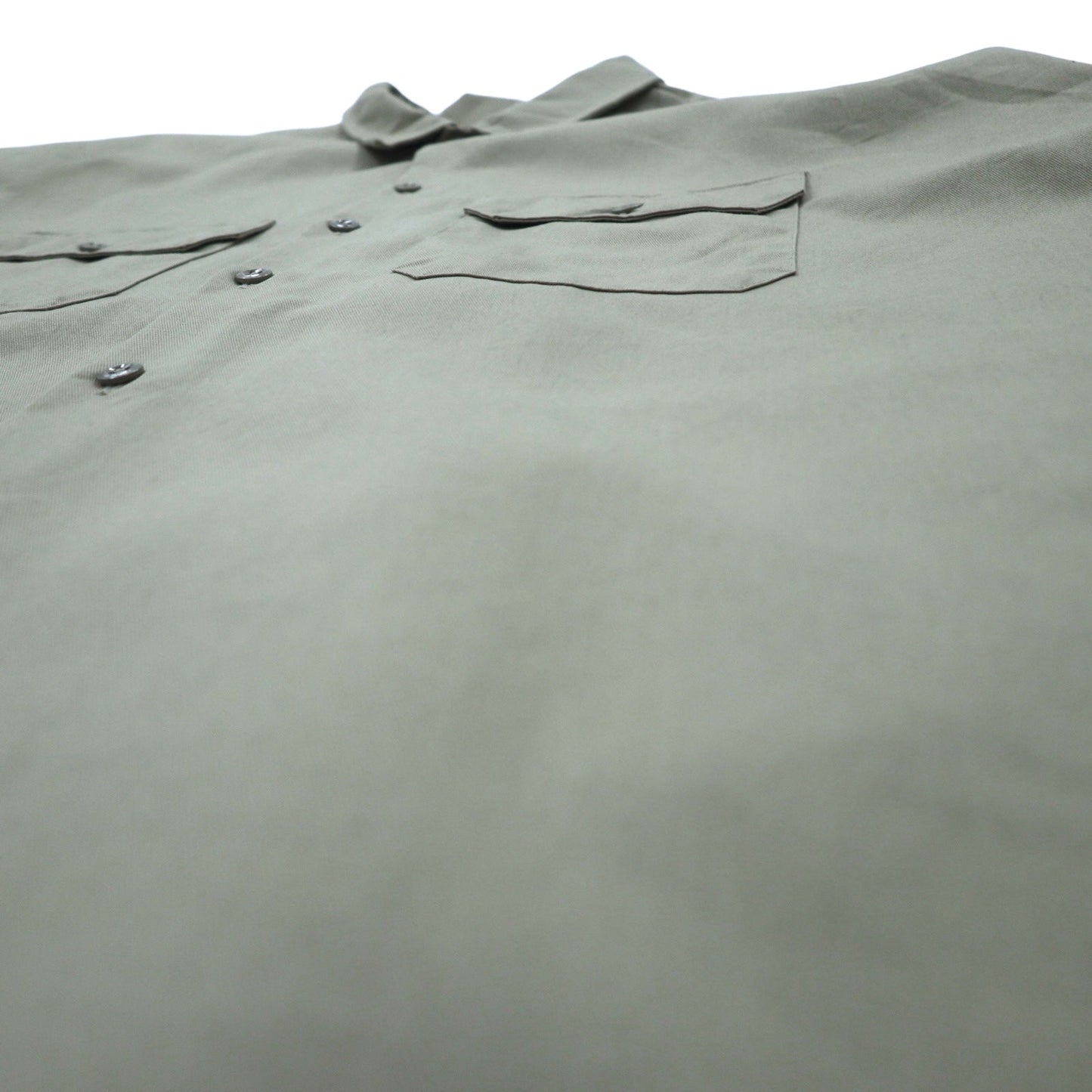 Dickies 半袖 チノ ワークシャツ 3XL ベージュ 胸ポケット ビッグサイズ ホンジュラス製