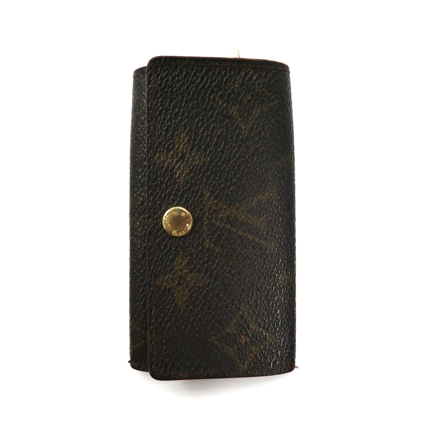 LOUIS VUITTON 4連キーケース ブラウン PVC モノグラム ミュルティクレ4 M62631 フランス製