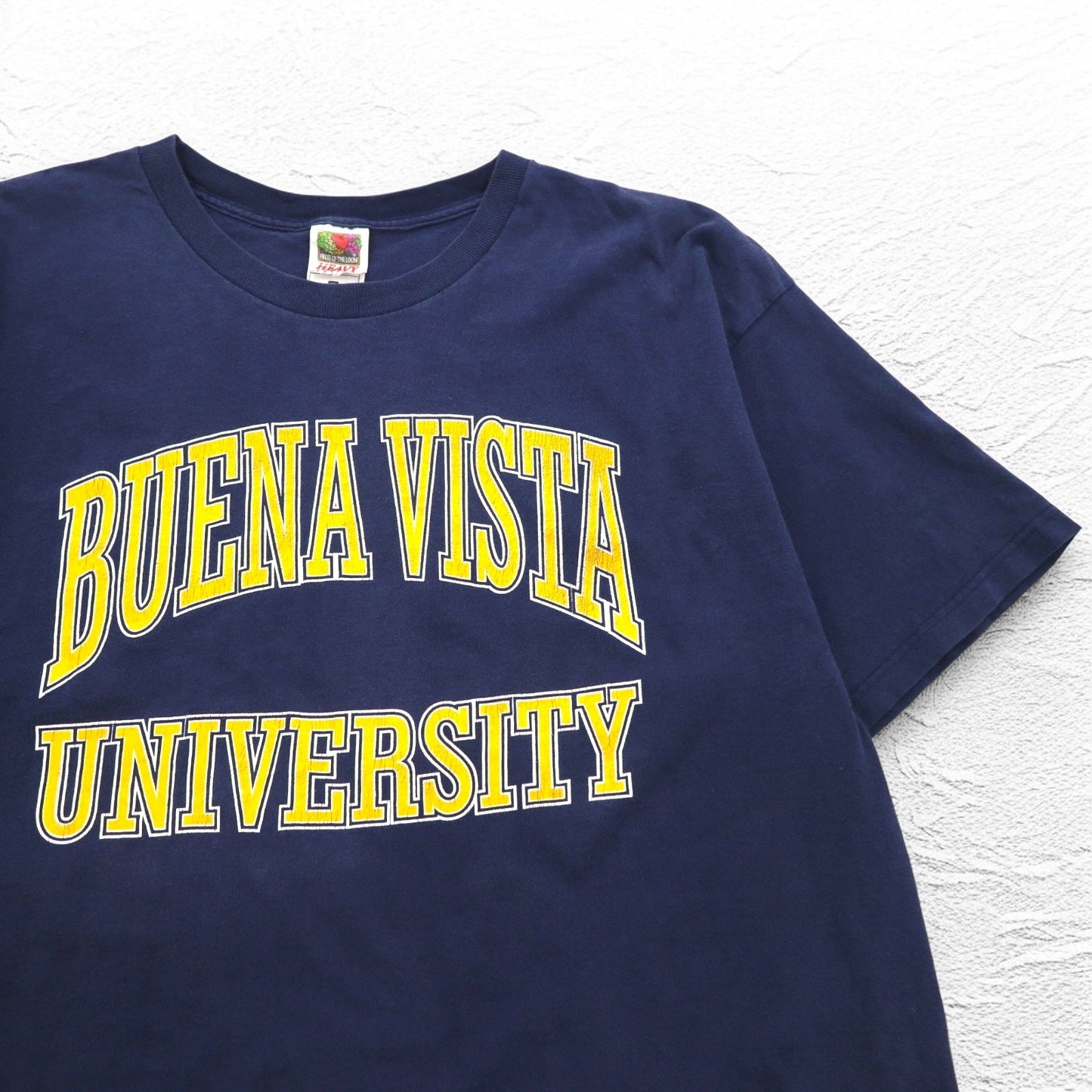 FRUIT OF THE LOOM 90年代 カレッジプリント Tシャツ XXL ネイビー エルサルバドル製