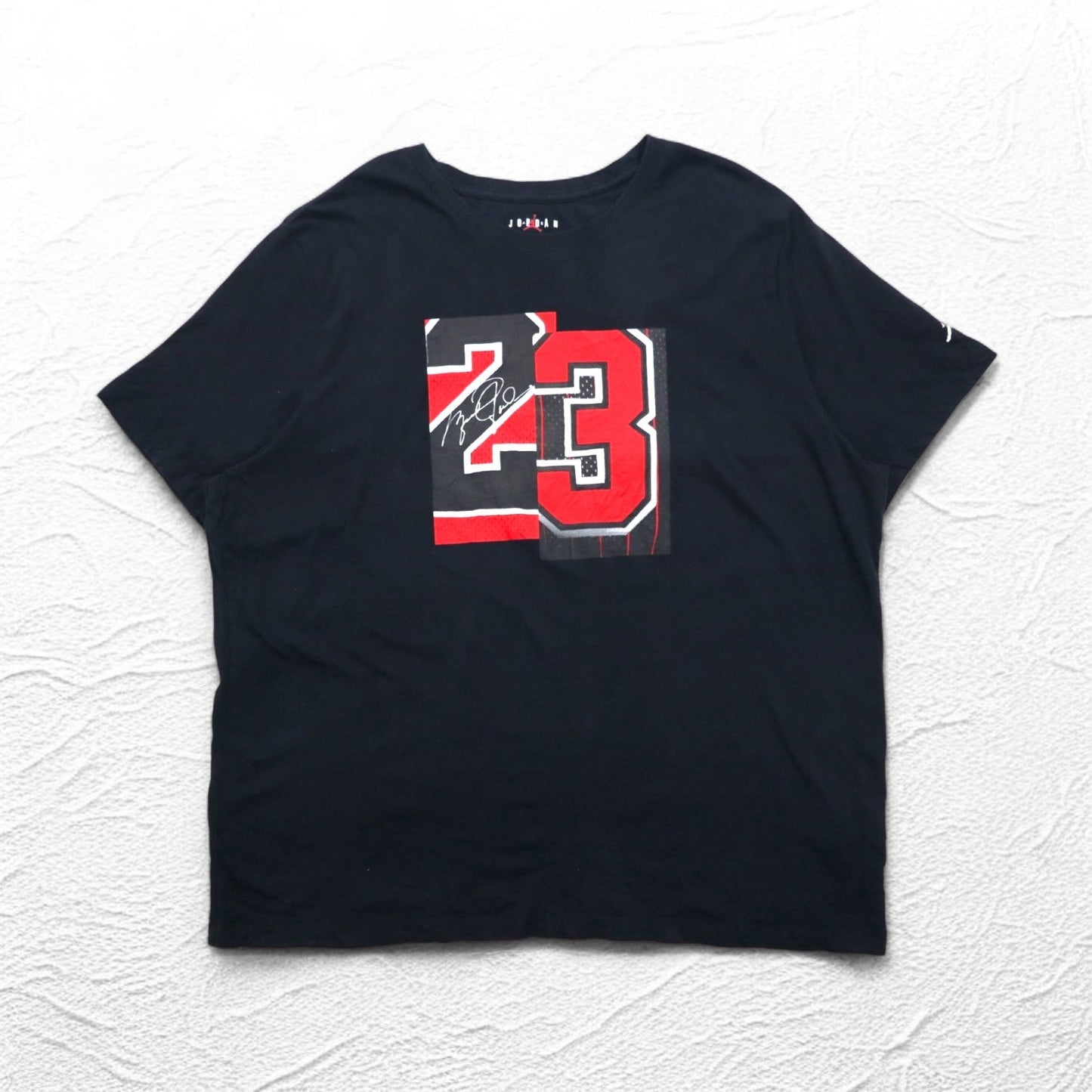 JORDAN BRAND ( NIKE ) Slash 23 プリント Tシャツ 3XL ブラック ジャンプマン ナンバリング AQ4108-010
