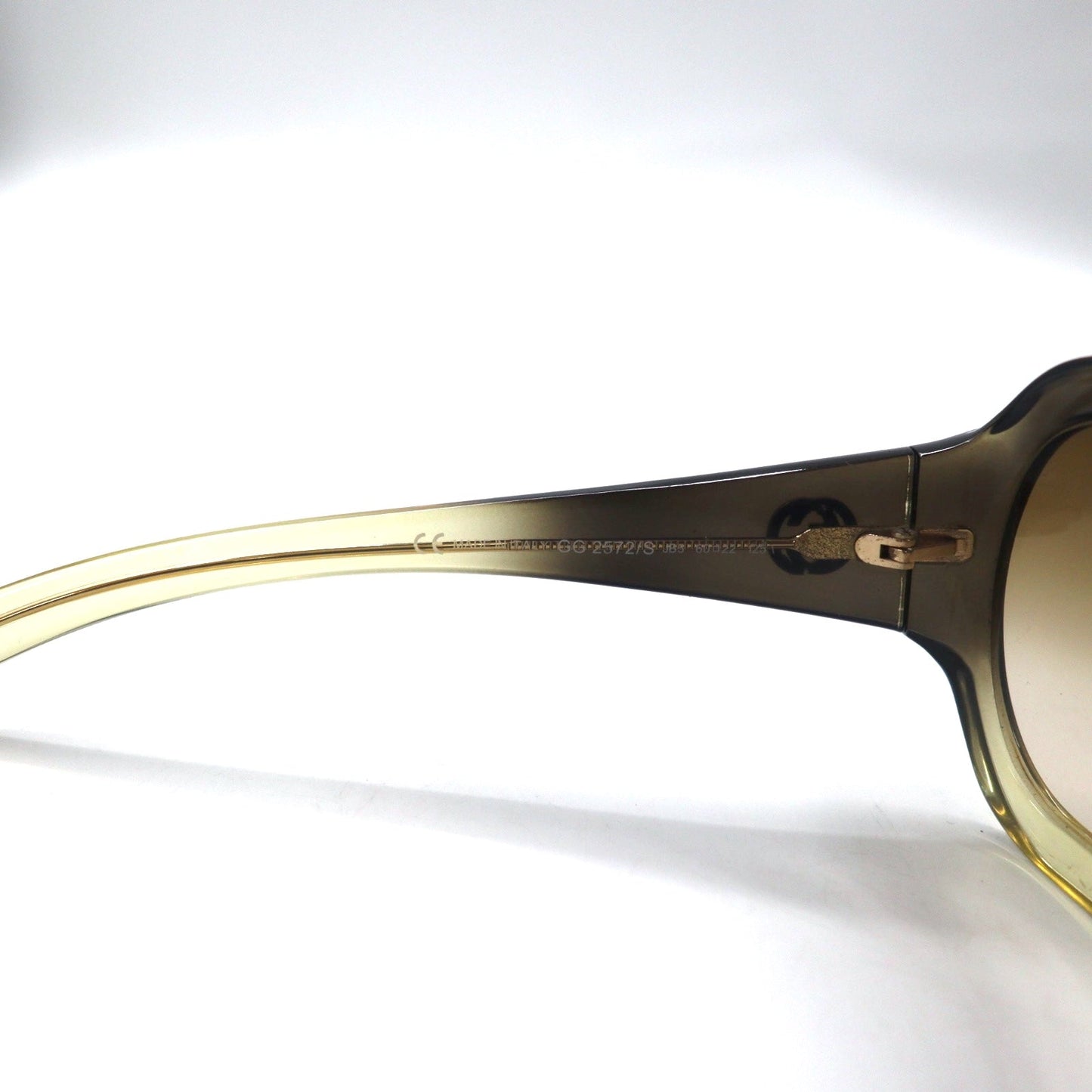 GUCCI サングラス バタフライ カーキ GG2572/S JB5 60□22 イタリア製