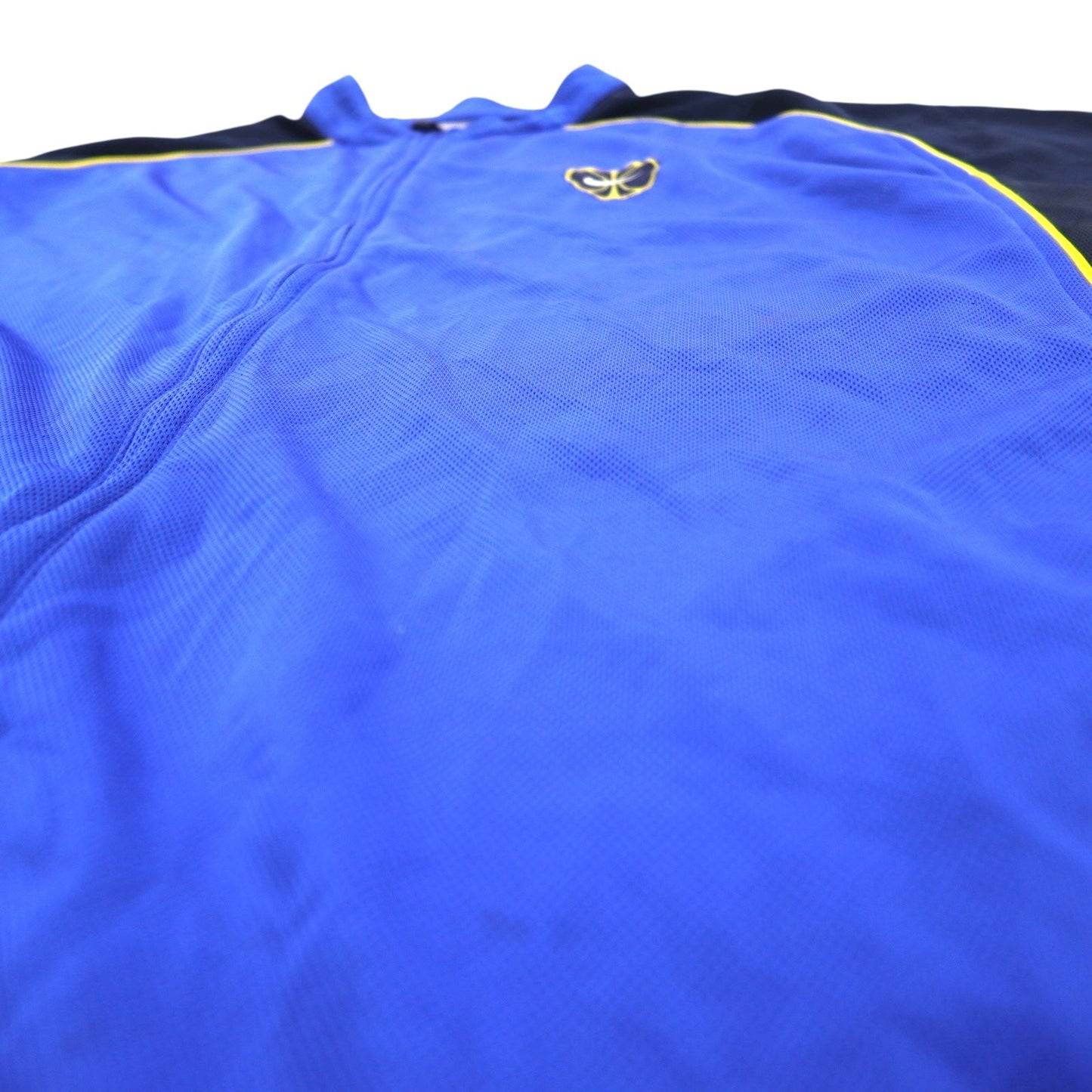 NIKE 90年代 TEAMタグ 半袖 バスケ ジャージ トラックジャケット 2XL ブルー スウォッシュ