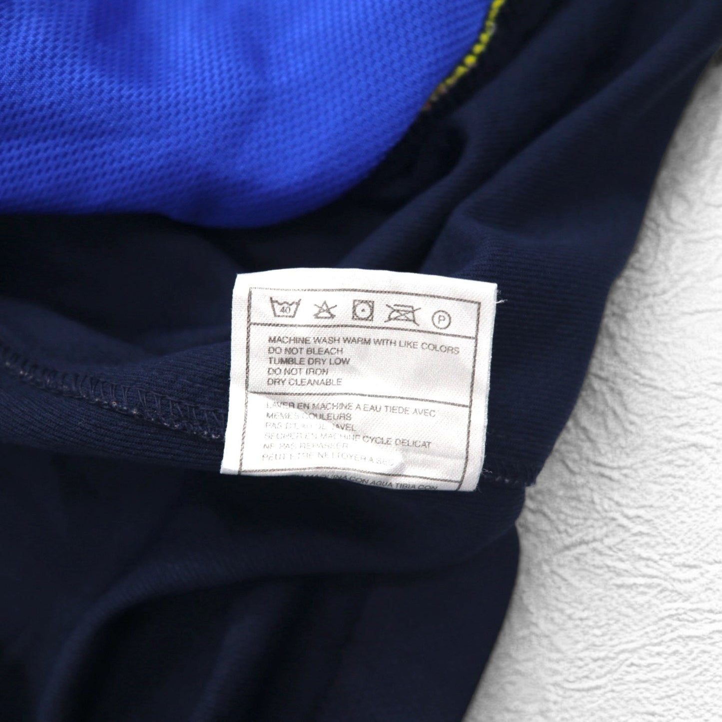 NIKE 90年代 TEAMタグ 半袖 バスケ ジャージ トラックジャケット 2XL ブルー スウォッシュ