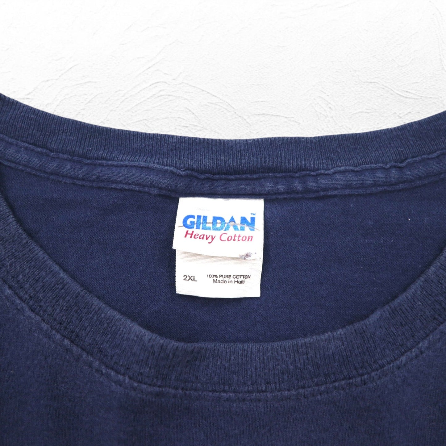 Corona Extra Beer コロナビール プリント Tシャツ 2XL ネイビー GILDAN ボディ