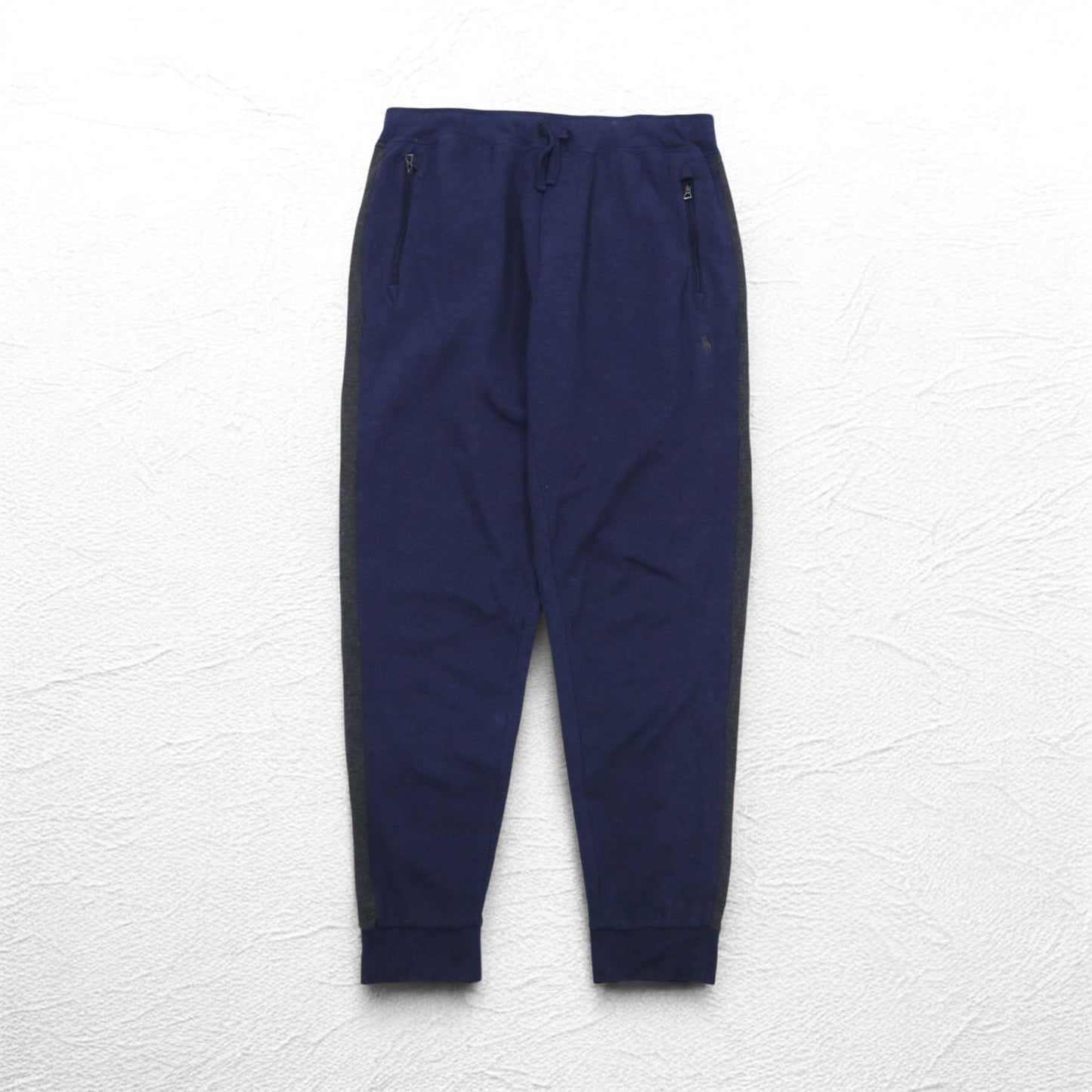 POLO RALPH LAUREN ジョガーパンツ スウェットパンツ M ネイビー サイドライン スモールポニー刺繍