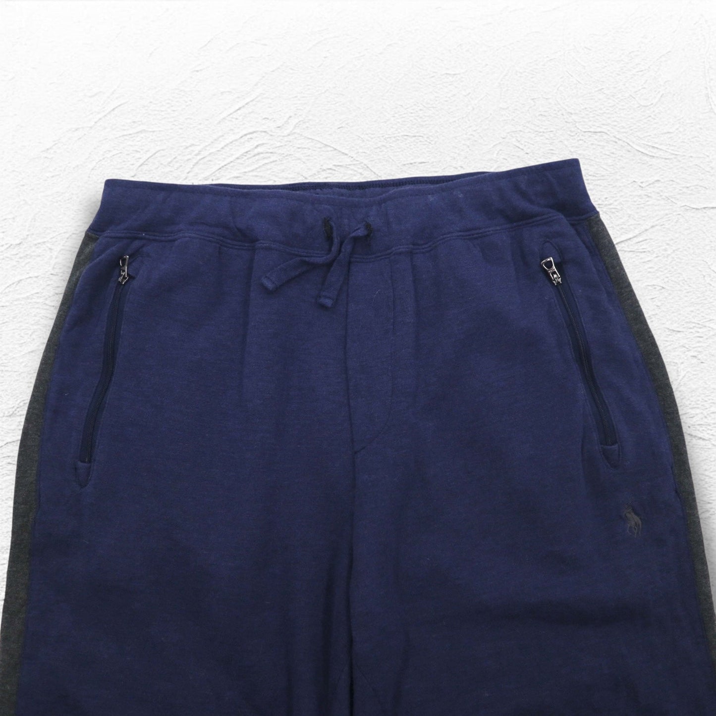 POLO RALPH LAUREN ジョガーパンツ スウェットパンツ M ネイビー サイドライン スモールポニー刺繍