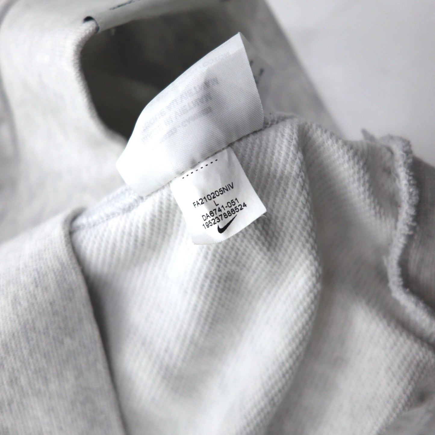 NIKE ドライフィット スウェット L グレー Dri-Fit Standard Issue Basketball DA6741-051