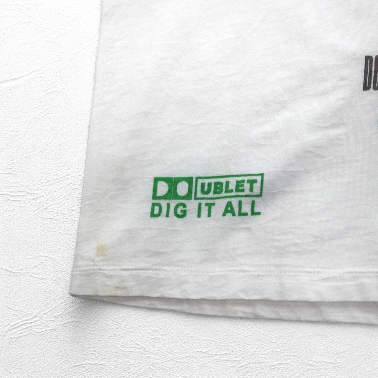 doublet YOUR FACE HERE Tシャツ FREE ホワイト TED テッド CAPSULETOY COMPRESSED