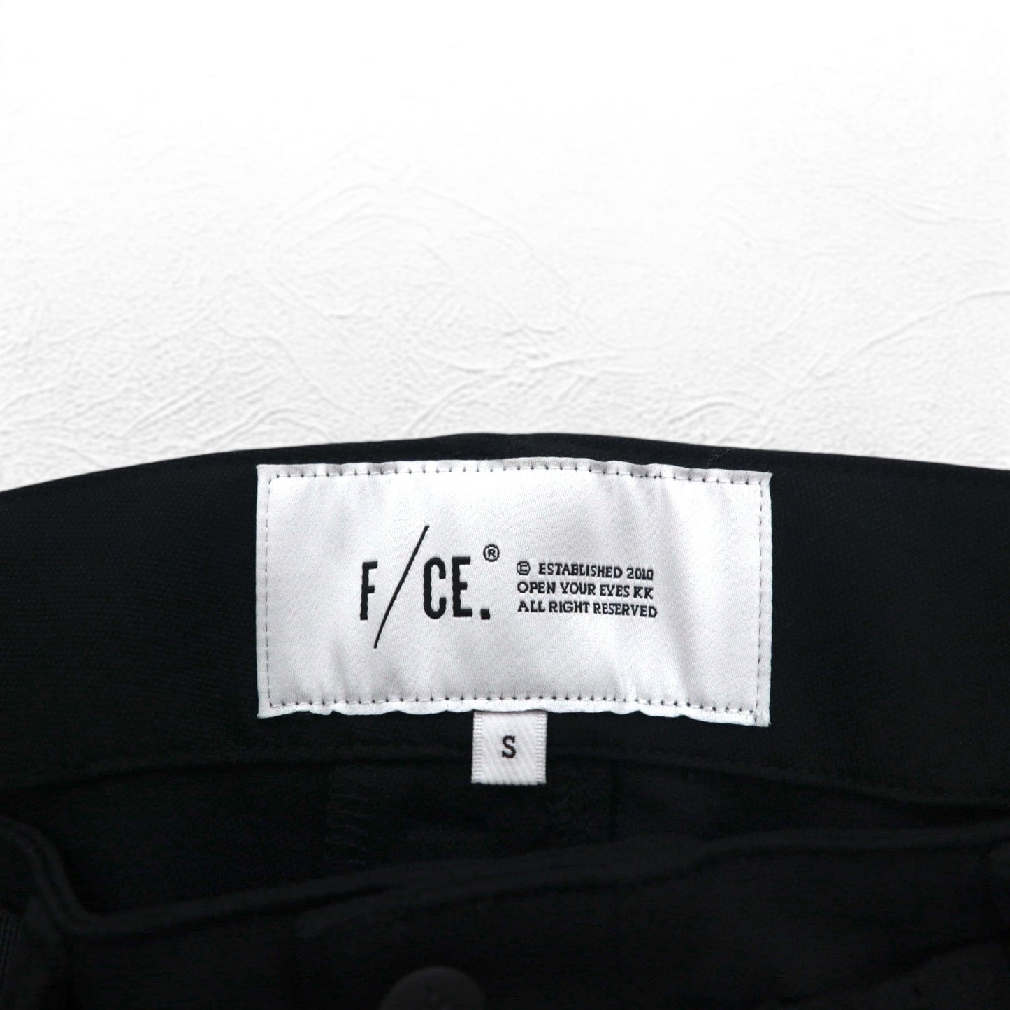 F/CE. × MOUNTAIN RESARCH ボンテージパンツ S ブラック SOLOTEX BONDAGE PANTS 10THFMR001