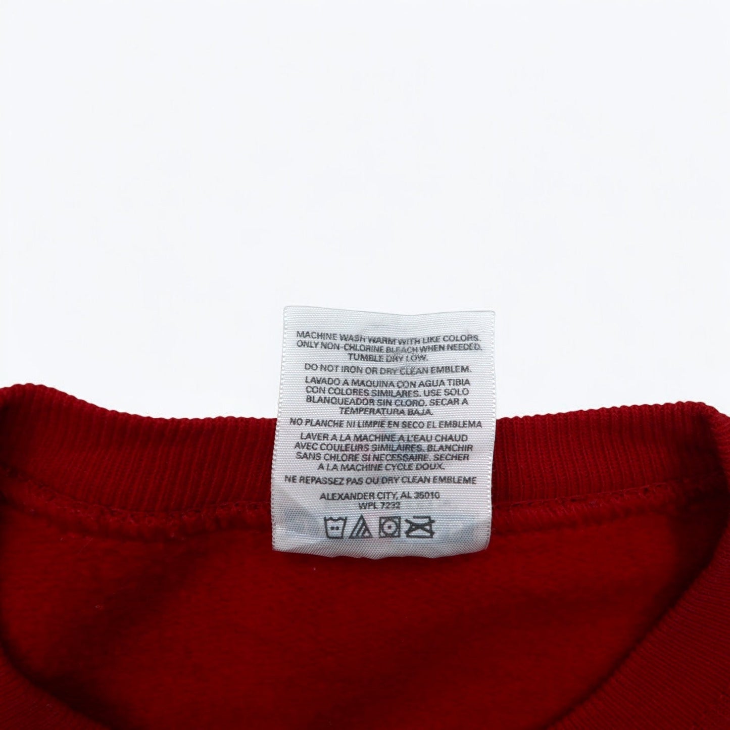 JERZEES ビッグサイズ クルーネック スウェット XL レッド コットン BIG BEAR メキシコ製