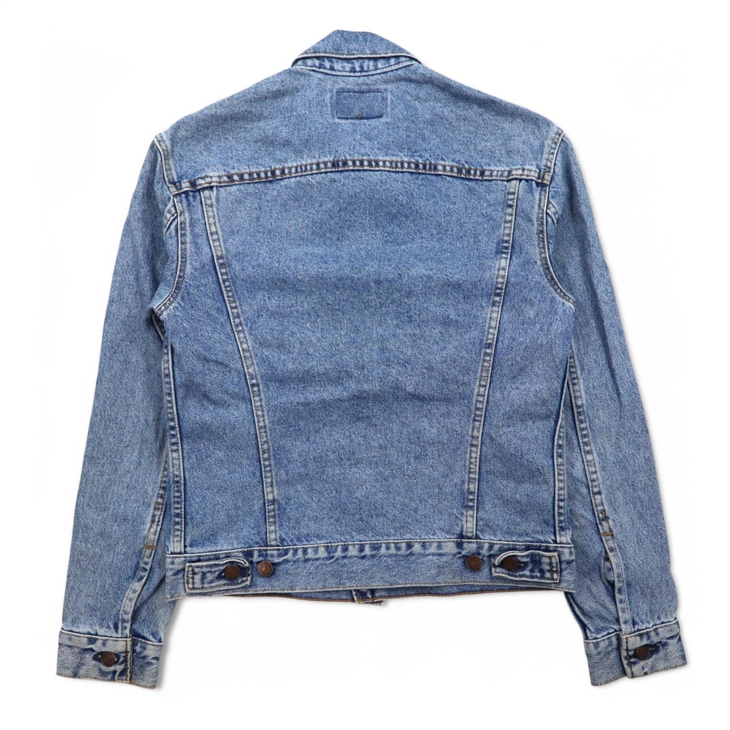 Levi's 90年代 USA製 デニムジャケット 4thタイプ Gジャン S インディゴ ブルー アイスウォッシュ 70505-0217 ボタン裏527