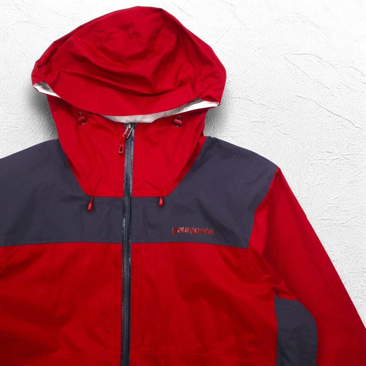 Patagonia トレントシェルジャケット M レッド ナイロン 止水ジップ TORRENTSHELL JACKET 84935