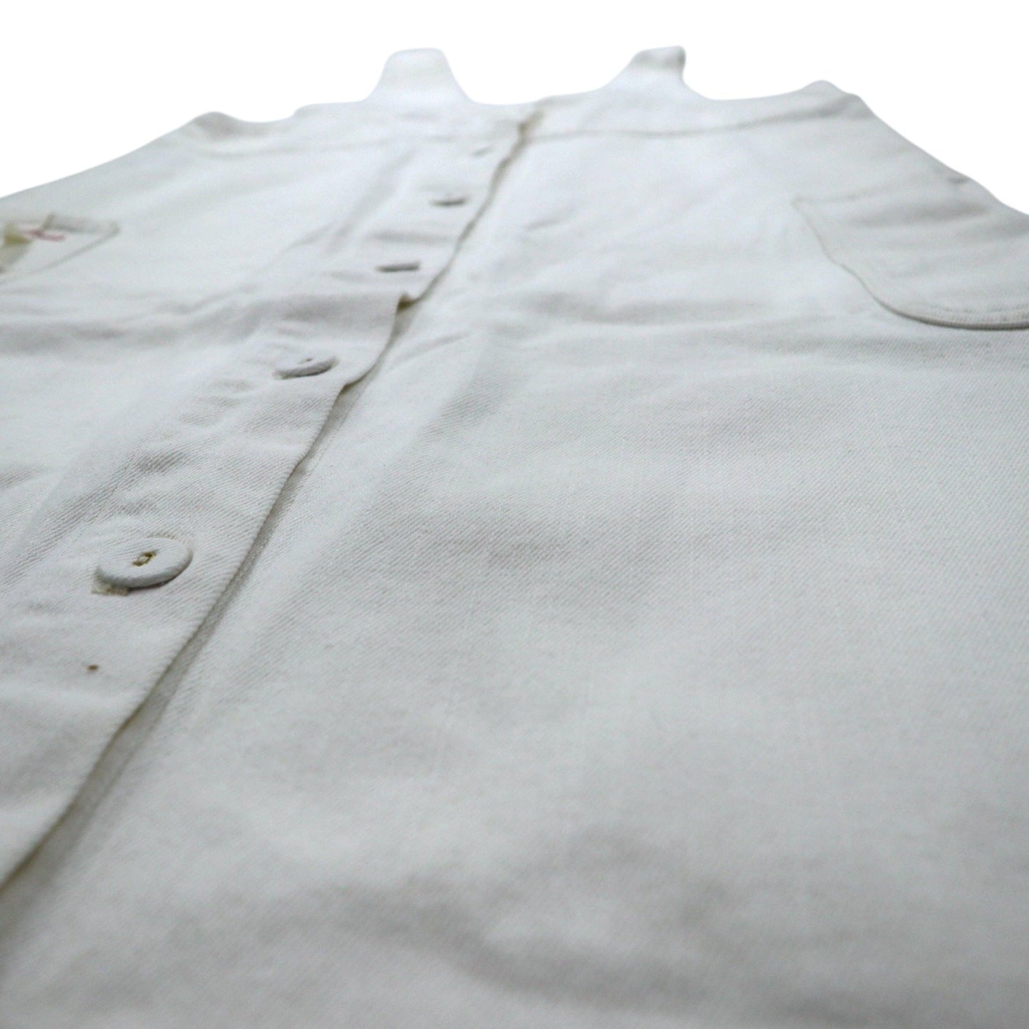 NIMES 前後 2WAY ジャンパースカート サロペット FREE ホワイト コットン NFG9508023