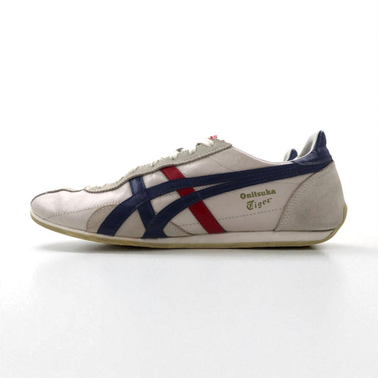 Onitsuka Tiger ランスパーク Runspark Classic CASUAL スニーカー 27.5-28cm ベージュ レザー トリコロール