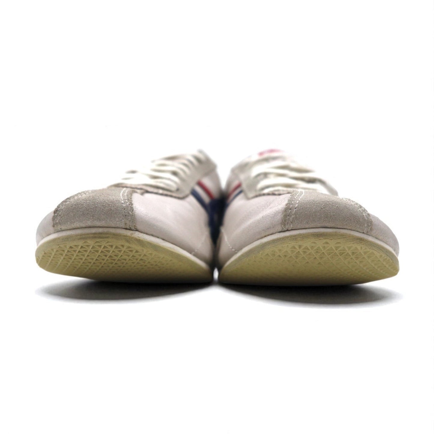 Onitsuka Tiger ランスパーク Runspark Classic CASUAL スニーカー 27.5-28cm ベージュ レザー トリコロール