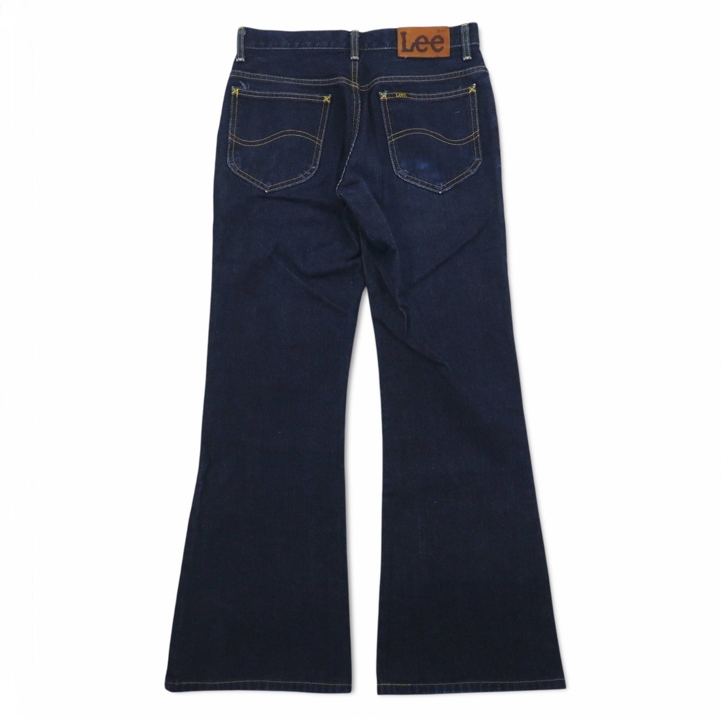 Lee RIDERS アメリカンスタンダード ブーツカット フレア デニムパンツ 29 インディゴ ブルー ジッパーフライ レザーパッチ 04202 日本製