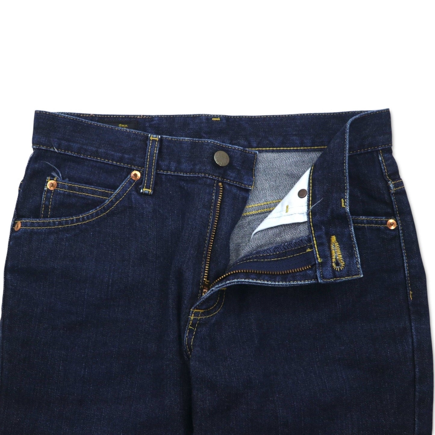 Lee RIDERS アメリカンスタンダード ブーツカット フレア デニムパンツ 29 インディゴ ブルー ジッパーフライ レザーパッチ 04202 日本製