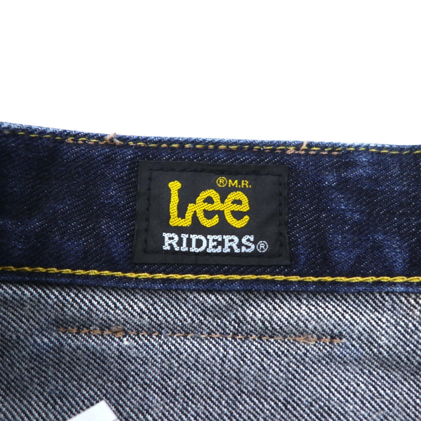 Lee RIDERS アメリカンスタンダード ブーツカット フレア デニムパンツ 29 インディゴ ブルー ジッパーフライ レザーパッチ 04202 日本製