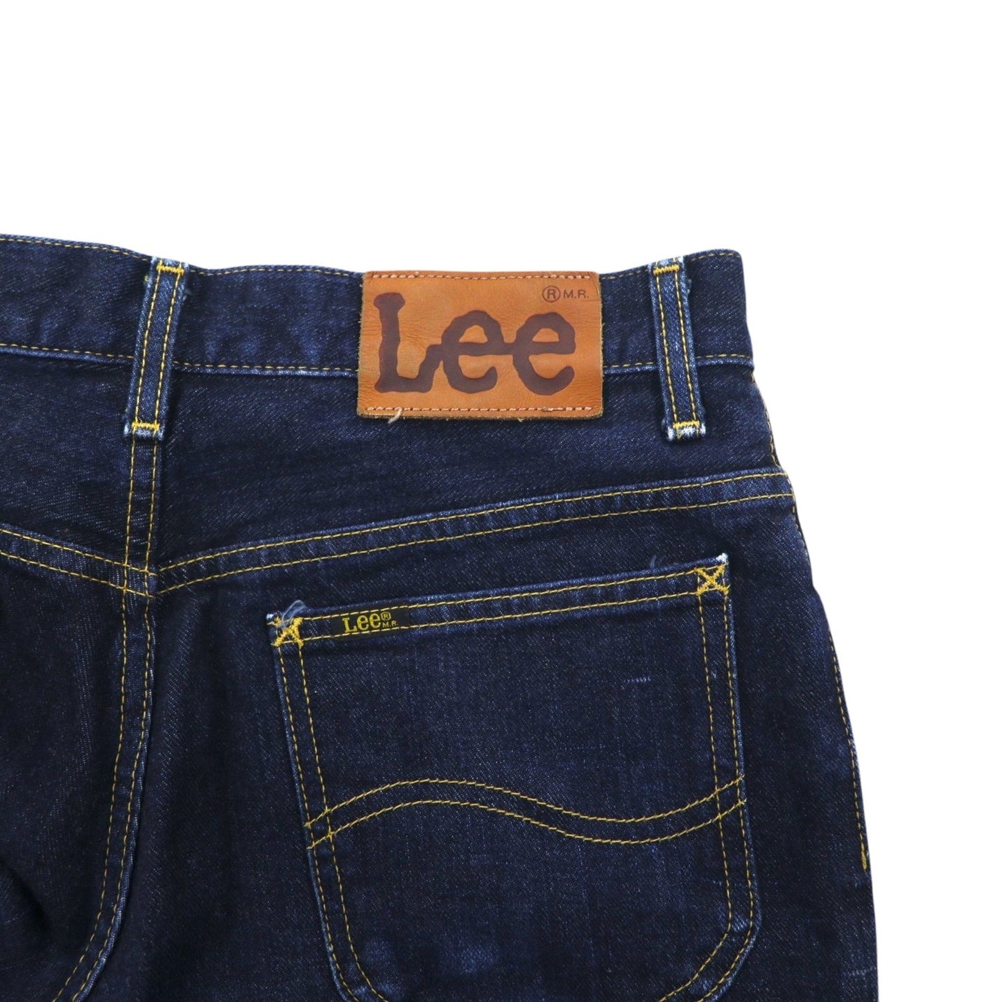 Lee RIDERS アメリカンスタンダード ブーツカット フレア デニムパンツ 29 インディゴ ブルー ジッパーフライ レザーパッチ 04202 日本製