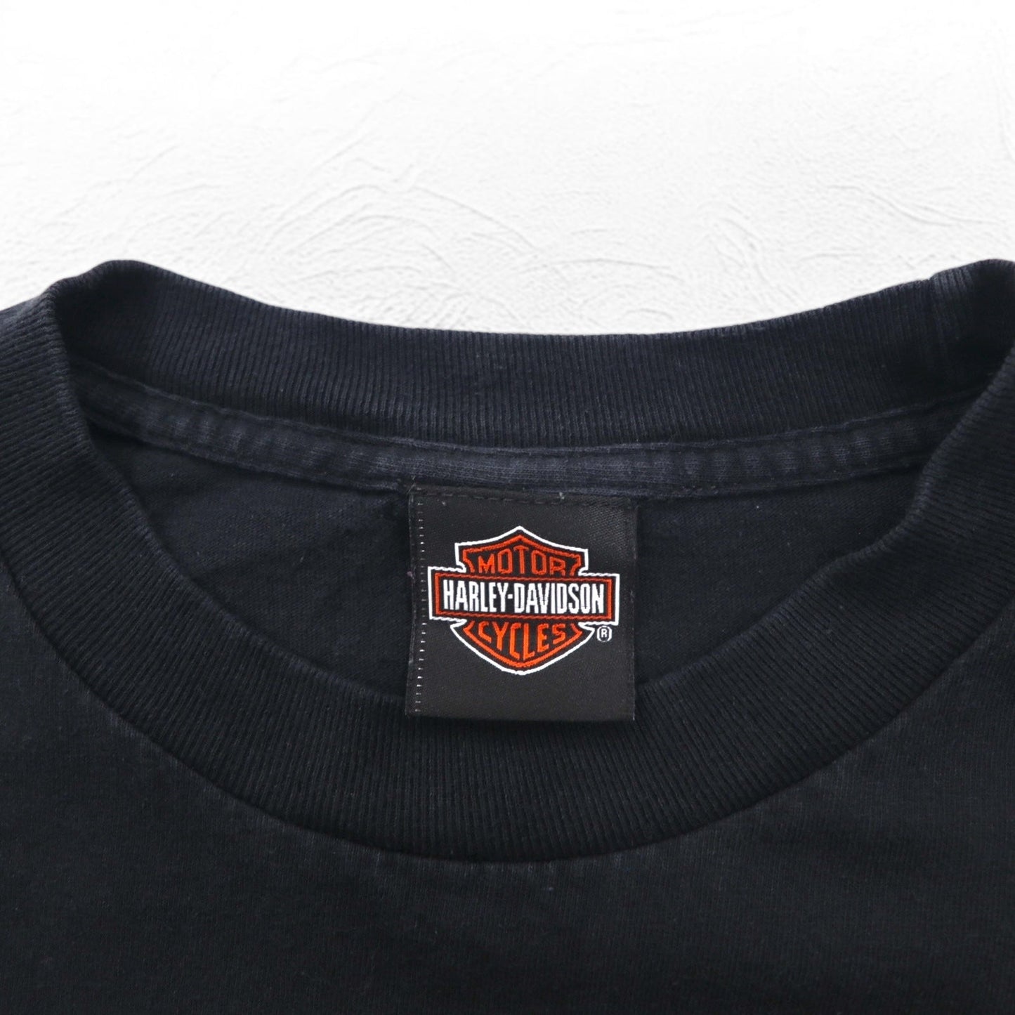 HARLEY DAVIDSON ジャマイカ JAMAICA バックプリント Tシャツ XL ブラック ピンナップガール