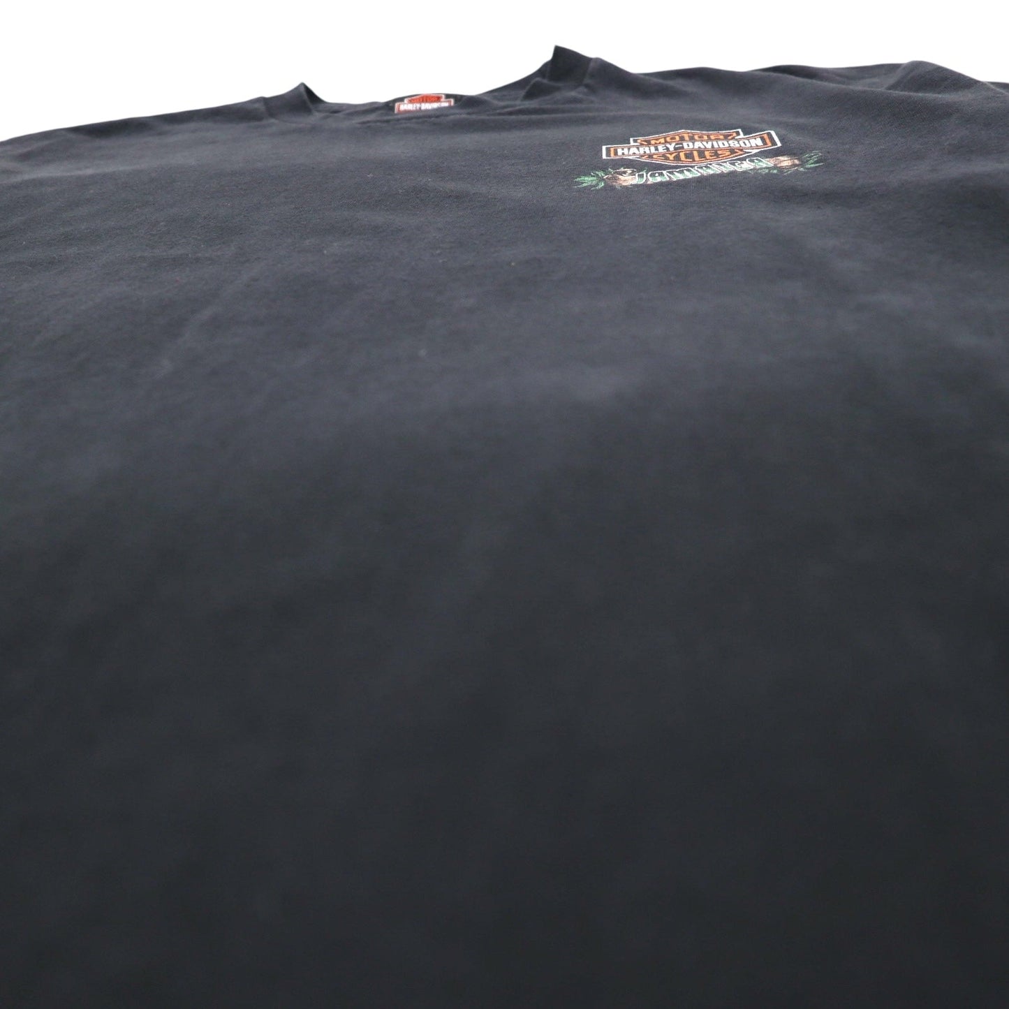 HARLEY DAVIDSON ジャマイカ JAMAICA バックプリント Tシャツ XL ブラック ピンナップガール