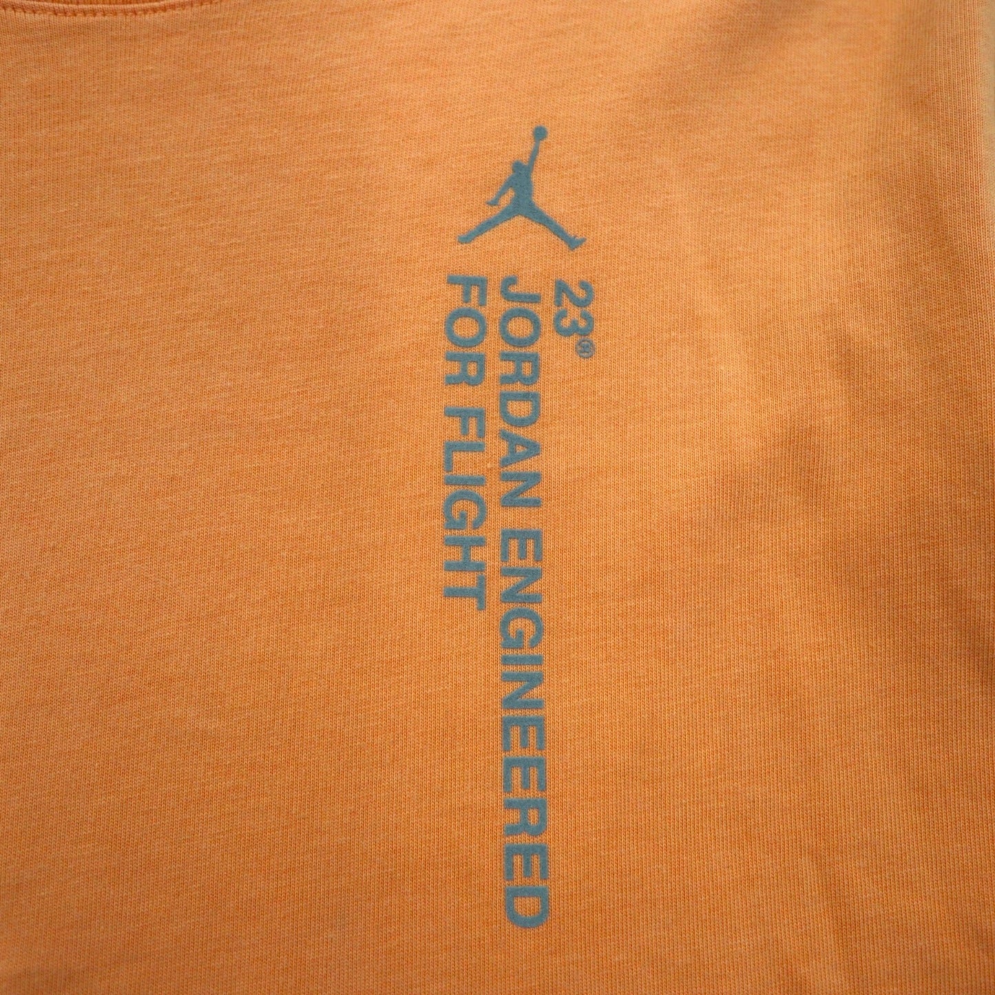 JORDAN BRAND ( NIKE ) ロングスリーブTシャツ ロンT L オレンジ ナンバリング リフレクタープリント BQ5533-850