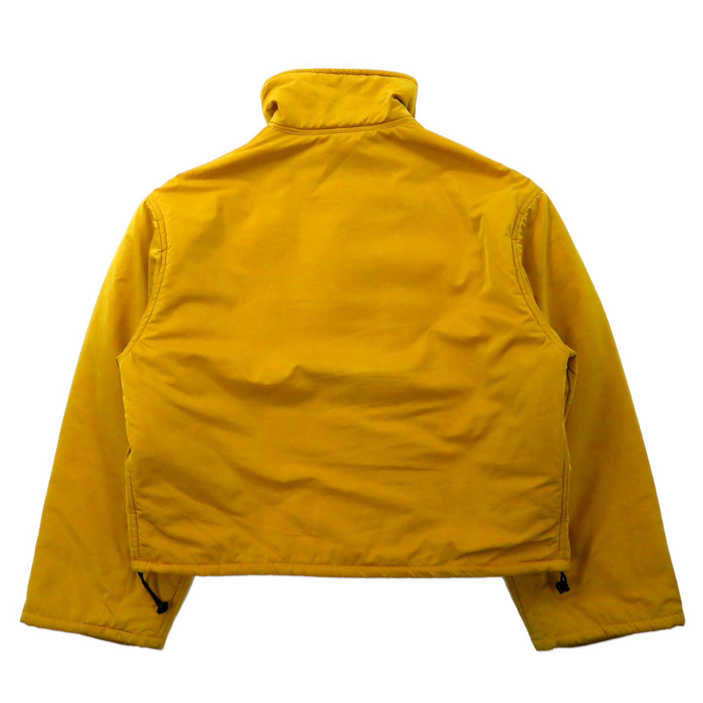 whowhat インサレーションジャケット M イエロー チベット ブルゾン TIBET BLOUSON ボックスシルエット 日本製